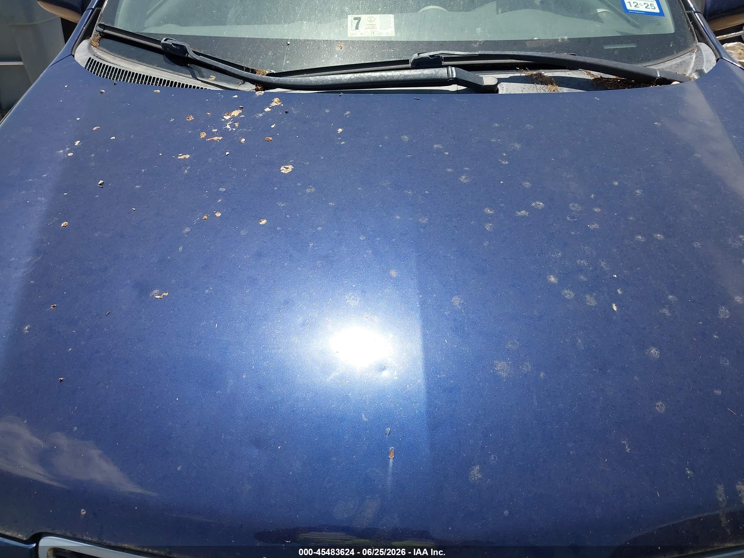 2009 Pontiac Vibe   Blue vin: 5Y2SL67809Z442199