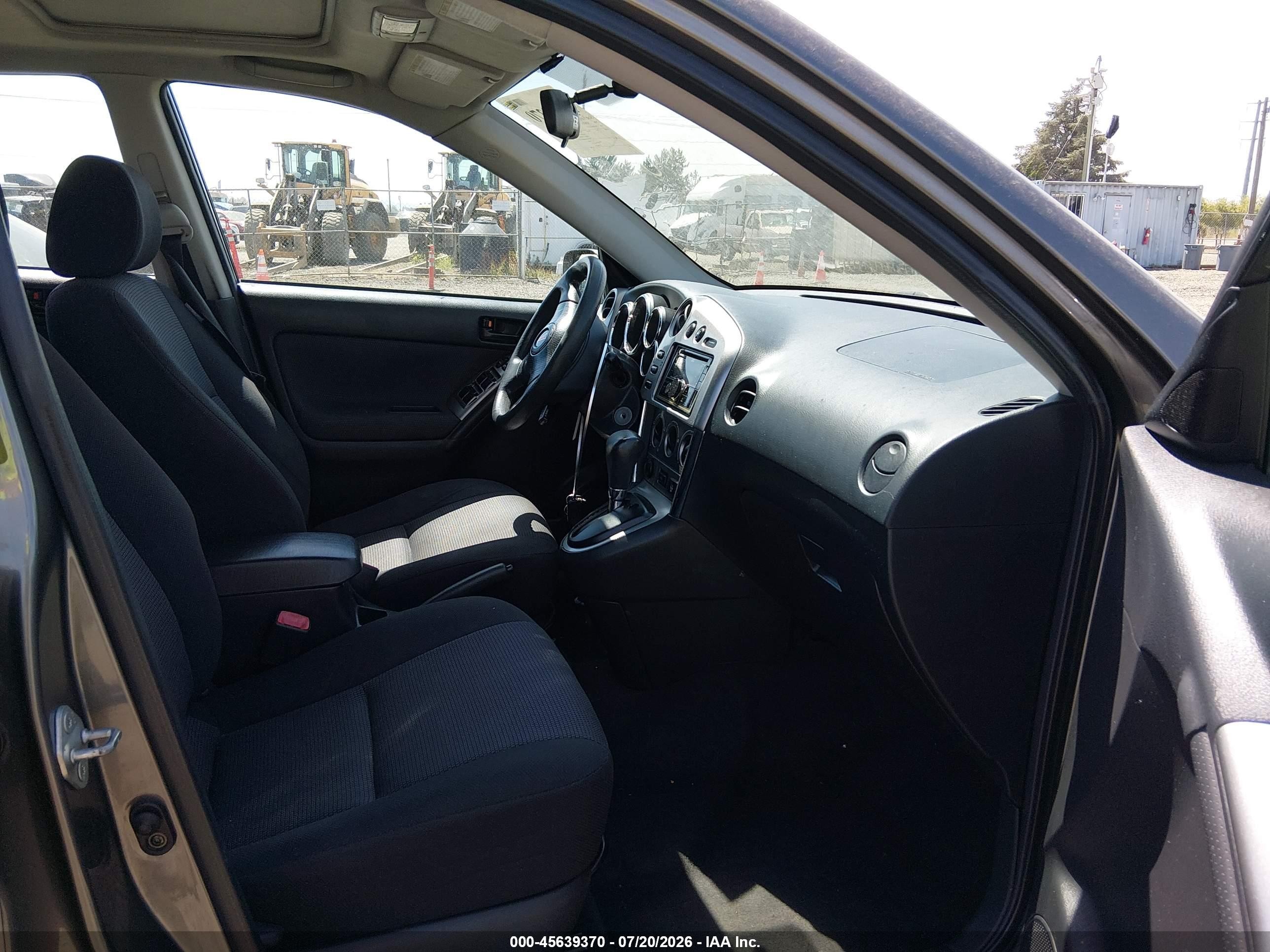 2006 Pontiac Vibe   Gray vin: 5Y2SL67816Z457323