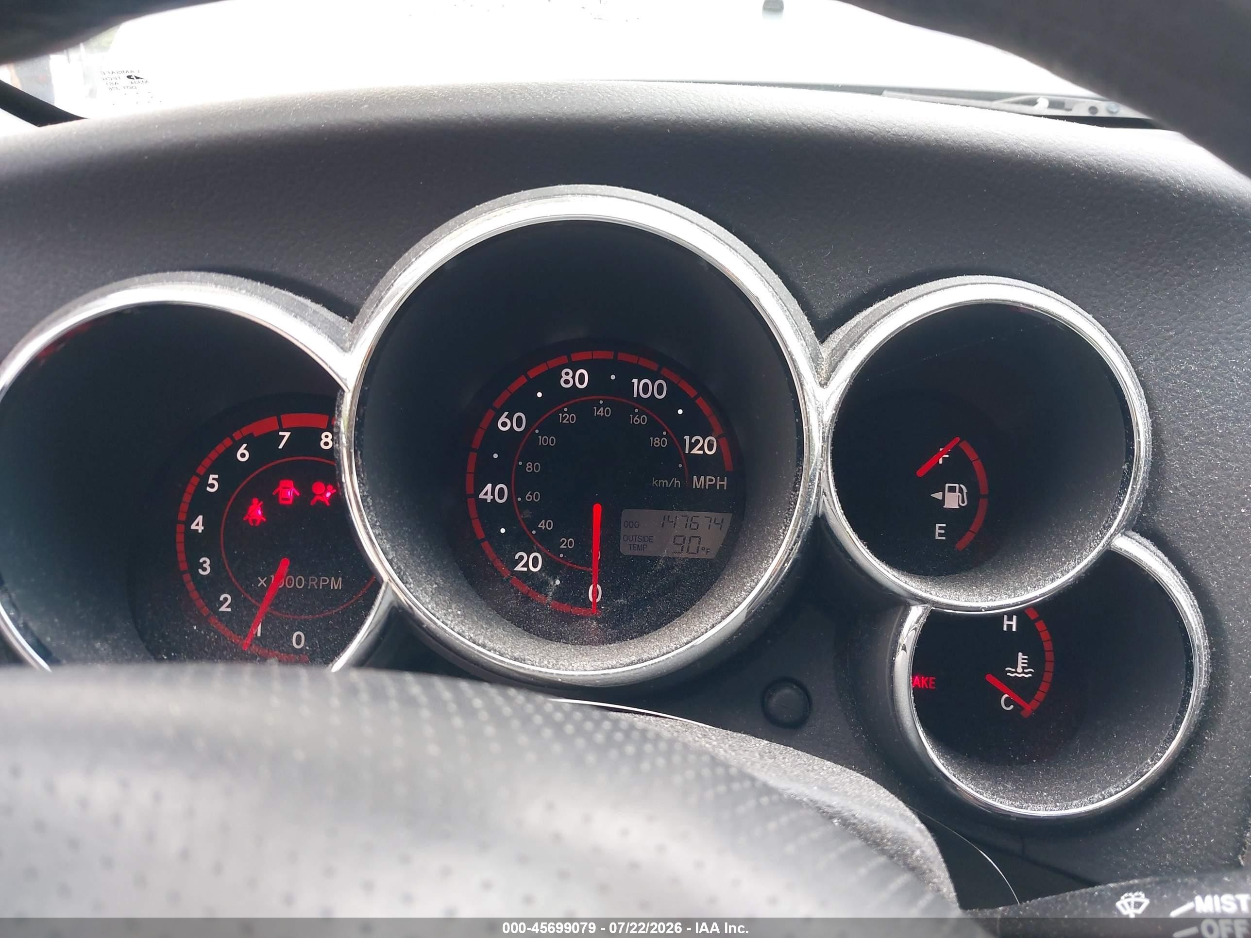 2007 Pontiac Vibe   Light Blue vin: 5Y2SL67817Z426140