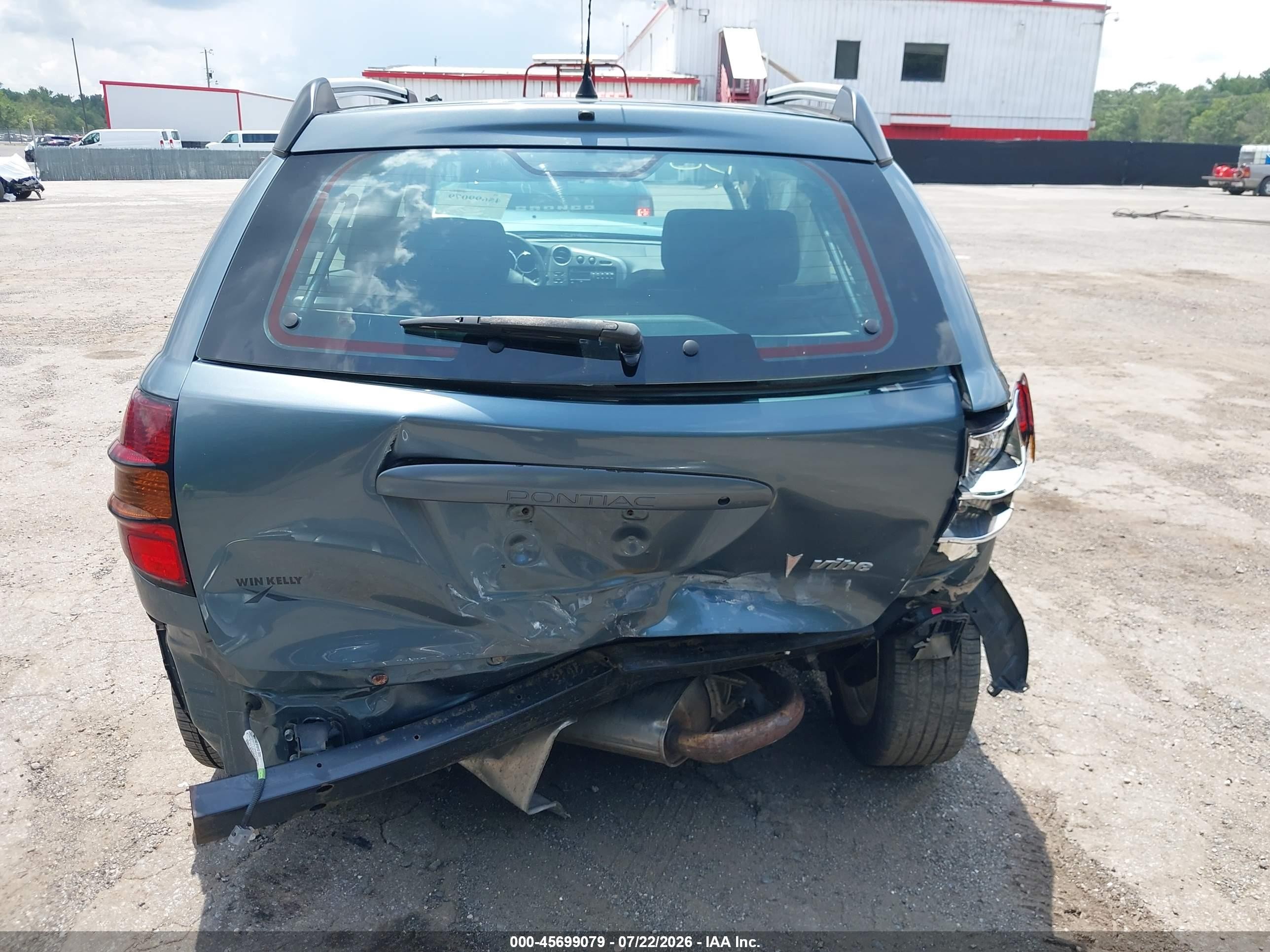 2007 Pontiac Vibe   Light Blue vin: 5Y2SL67817Z426140