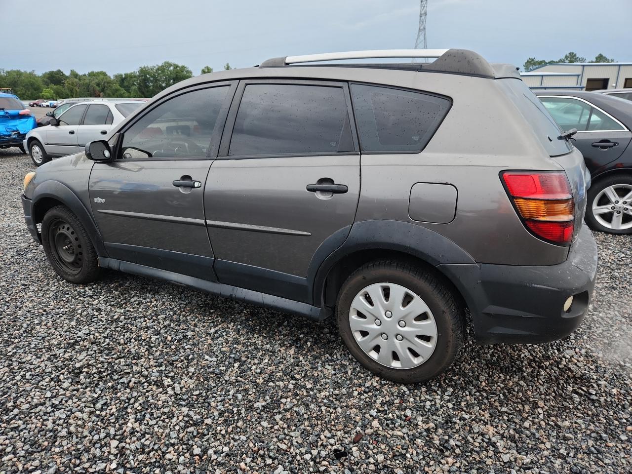2007 Pontiac Vibe Серый vin: 5Y2SL67827Z427393