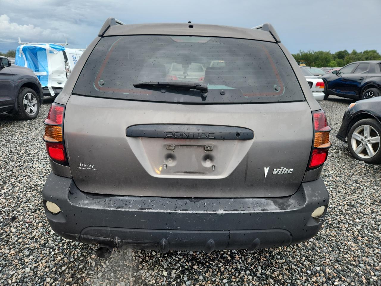 2007 Pontiac Vibe Серый vin: 5Y2SL67827Z427393
