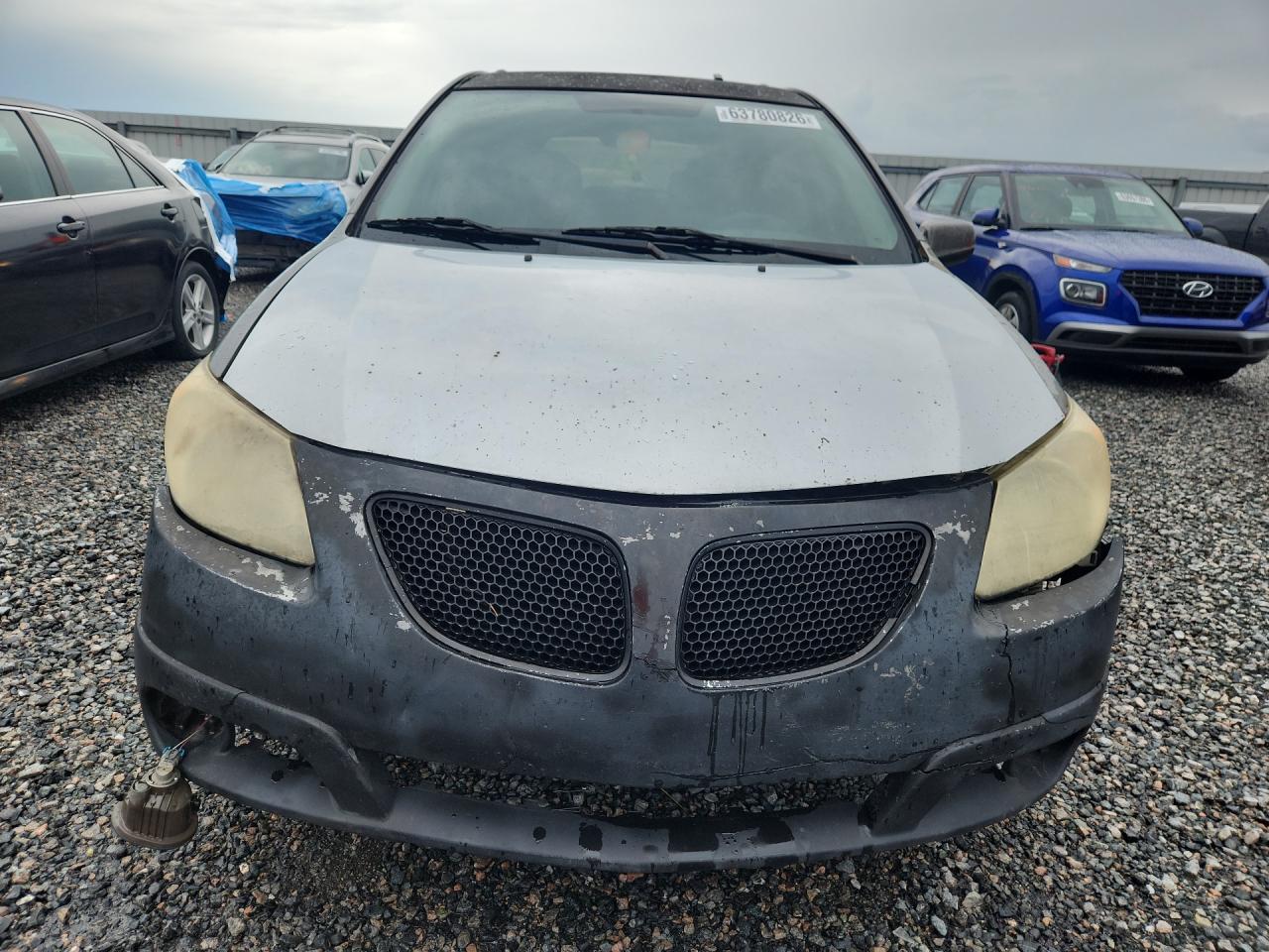 2007 Pontiac Vibe Серый vin: 5Y2SL67827Z427393