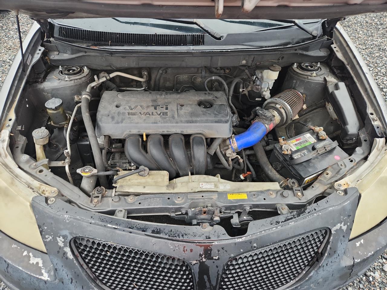 2007 Pontiac Vibe Серый vin: 5Y2SL67827Z427393