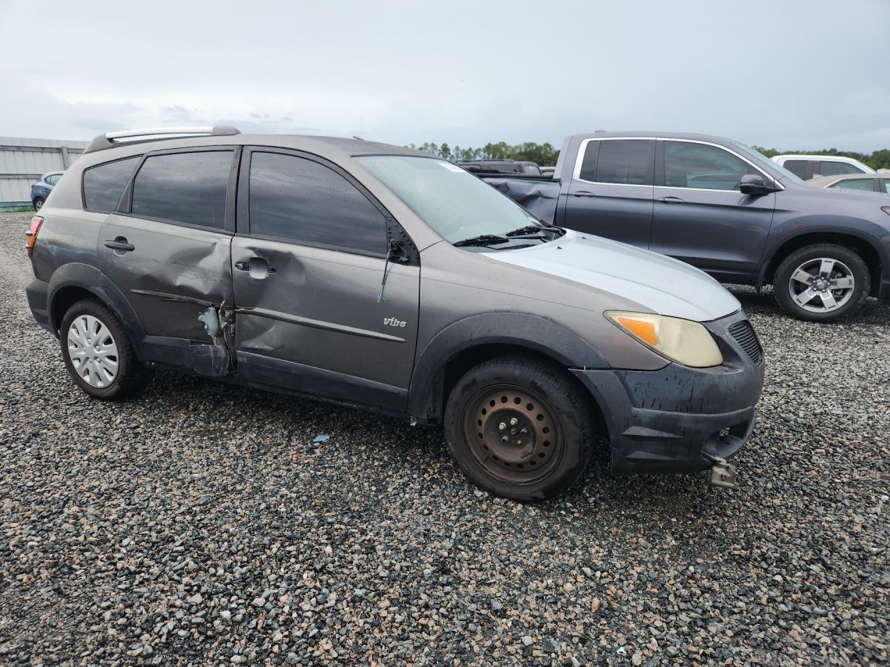 2007 Pontiac Vibe Серый vin: 5Y2SL67827Z427393