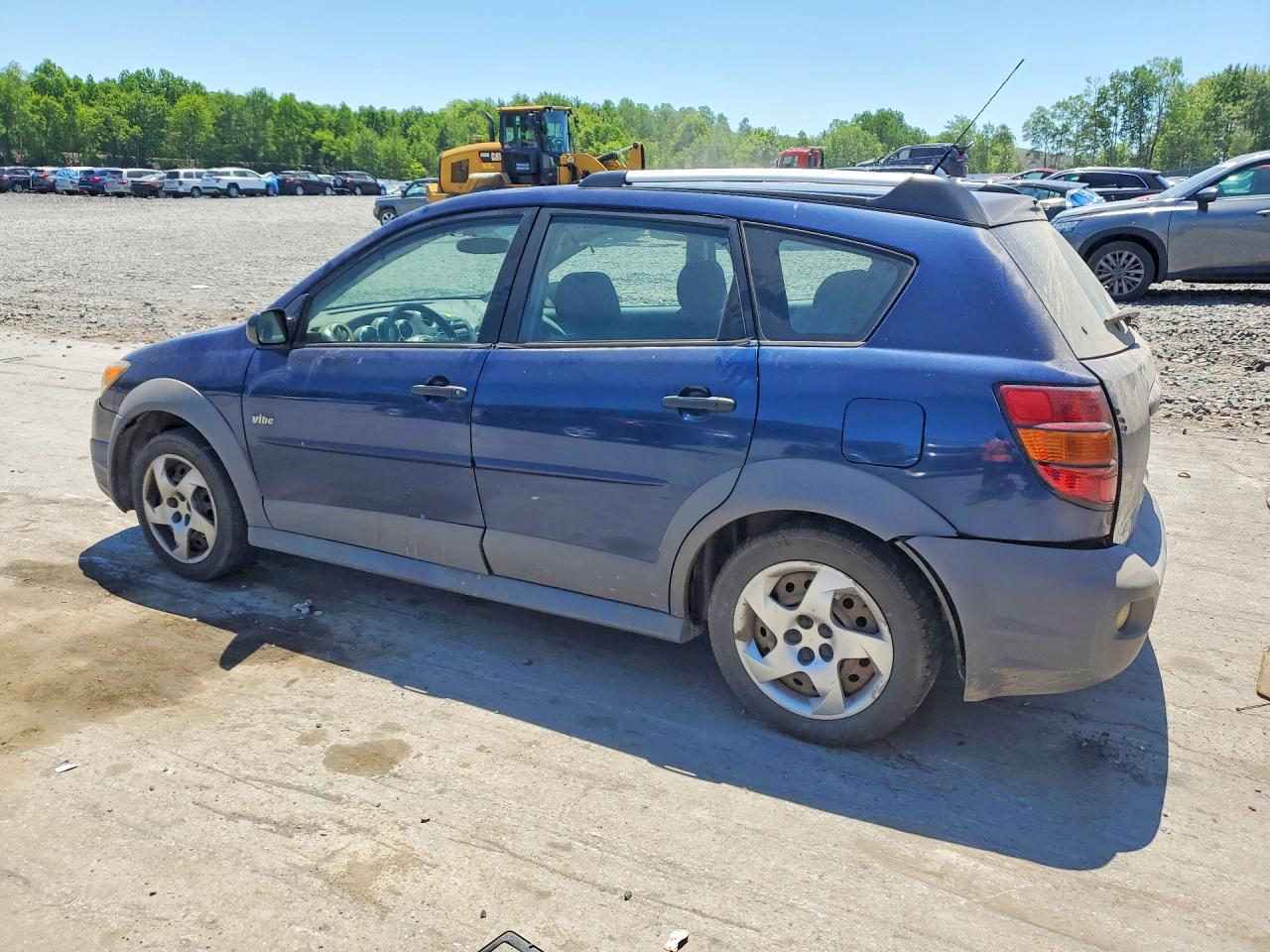2008 Pontiac Vibe Blue vin: 5Y2SL67828Z424382