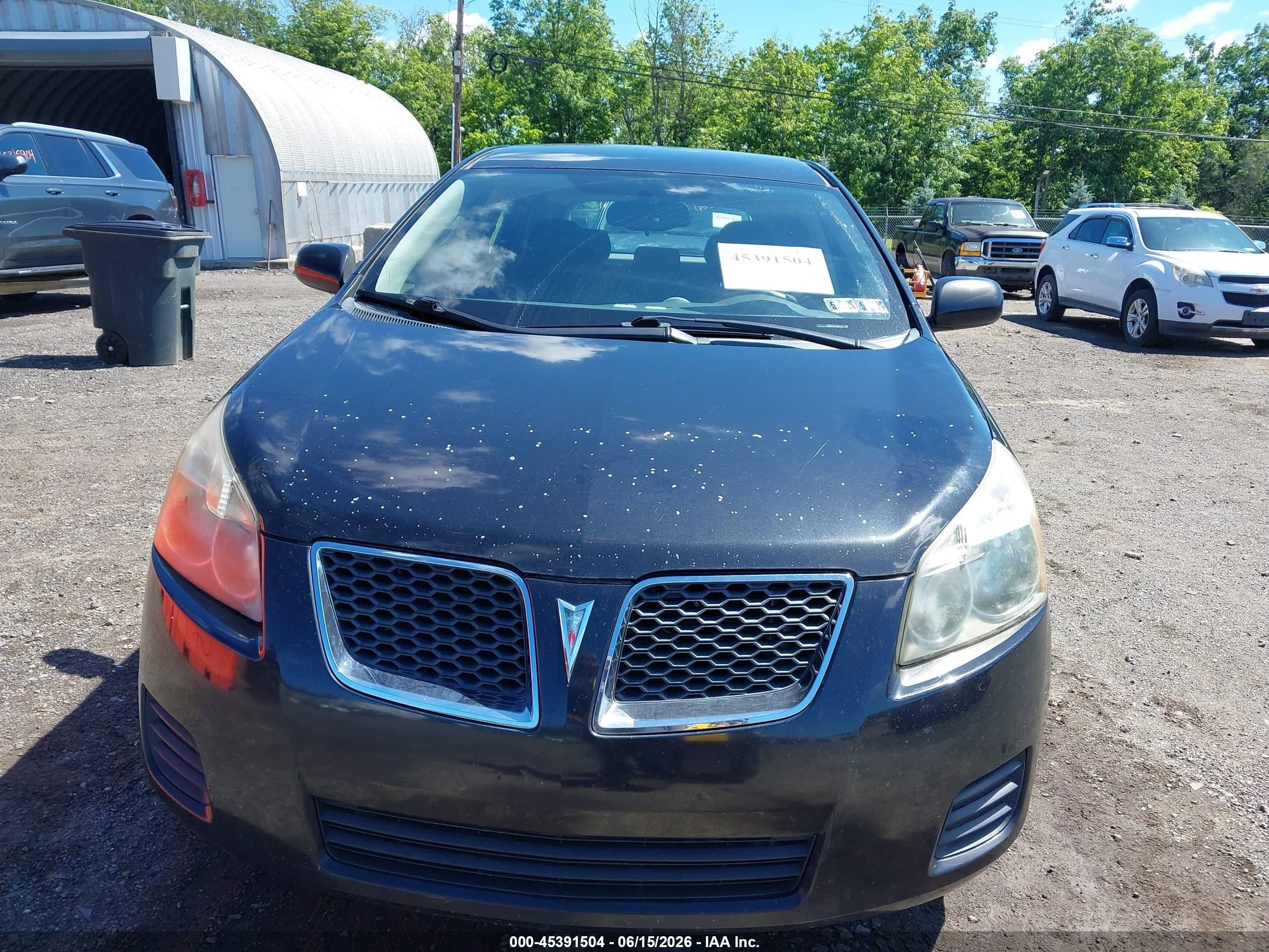 2009 Pontiac Vibe Black vin: 5Y2SL67829Z460624