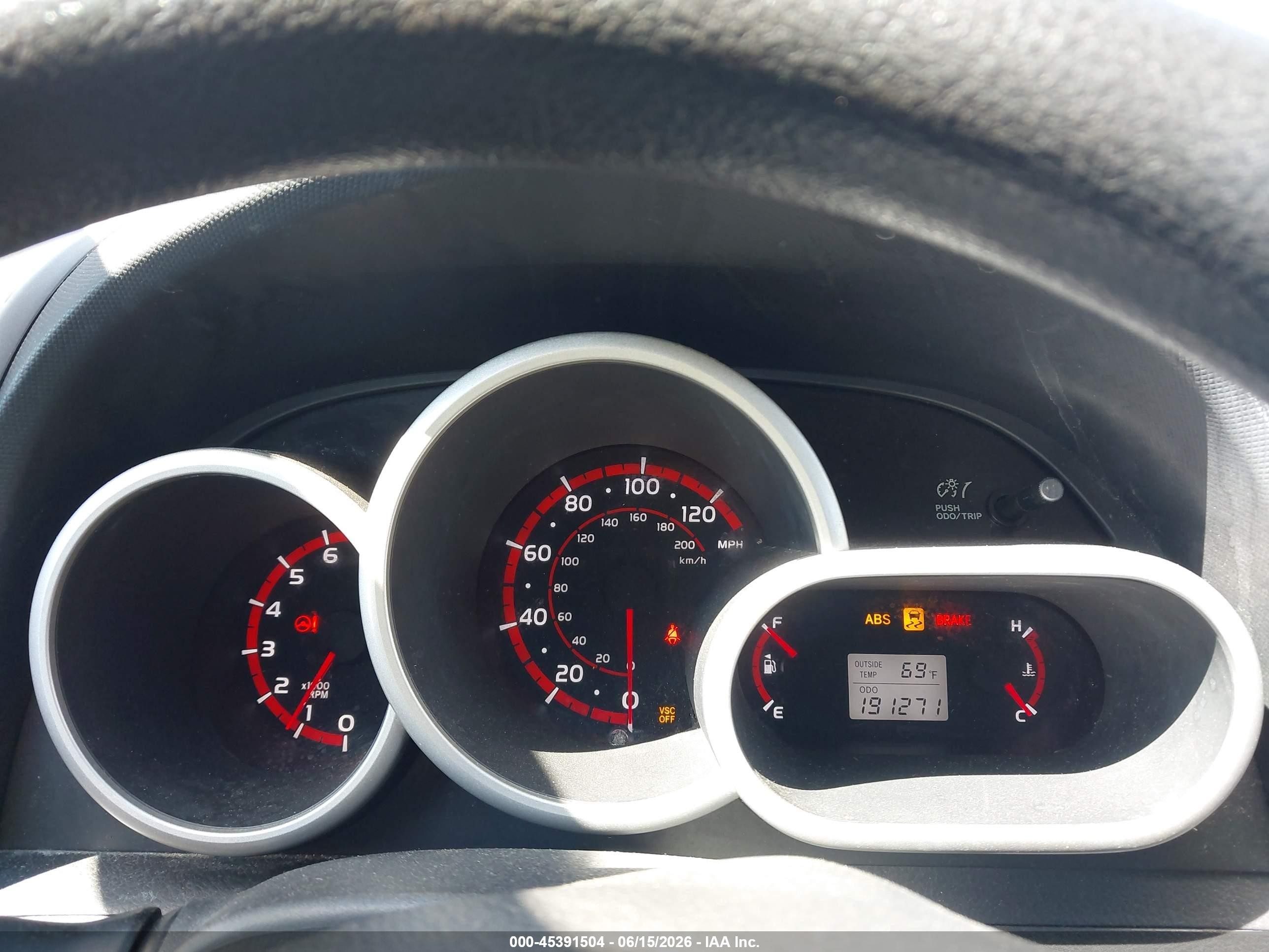 2009 Pontiac Vibe Black vin: 5Y2SL67829Z460624