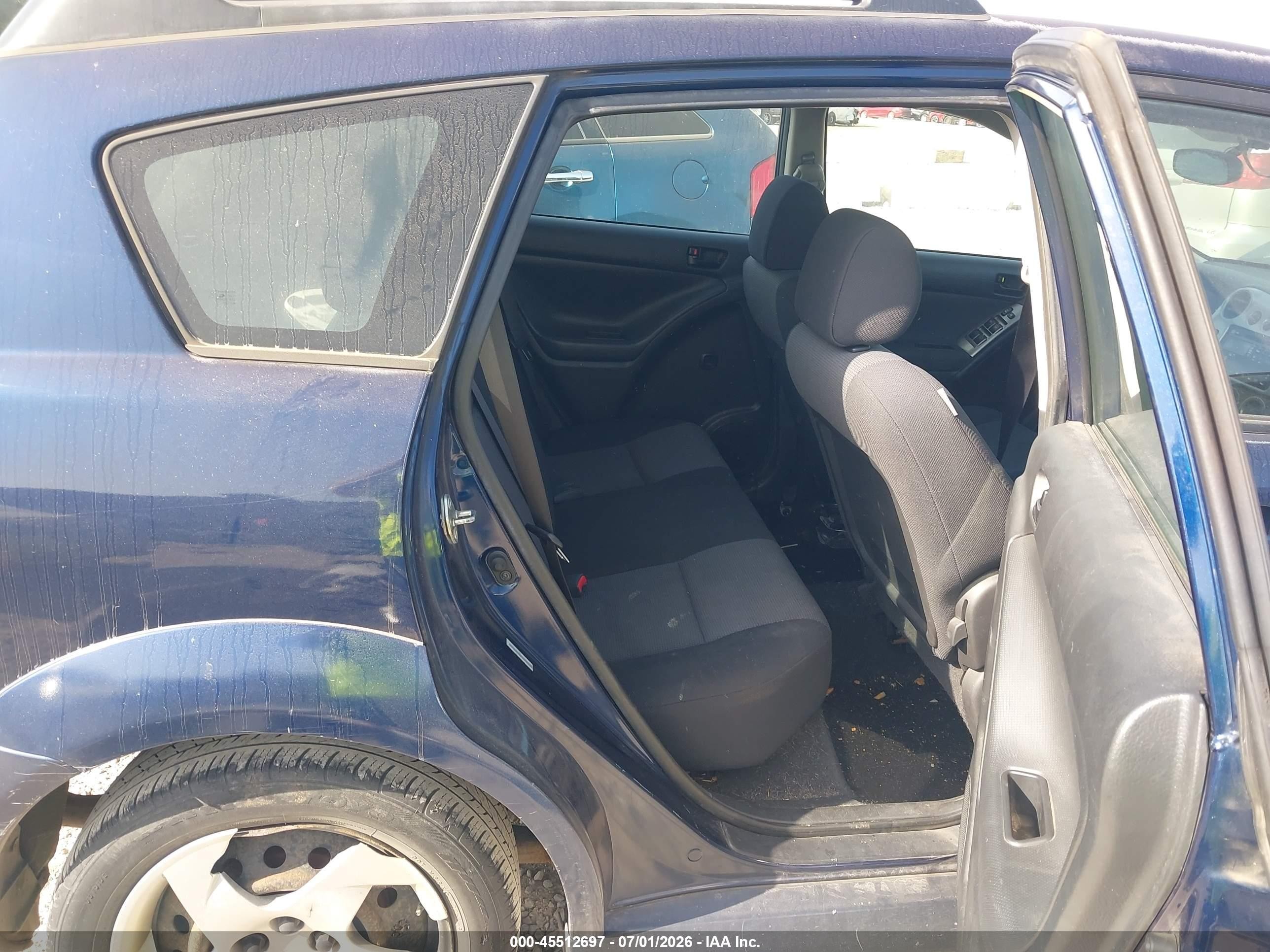 2007 Pontiac Vibe   Dark Blue vin: 5Y2SL67837Z413714