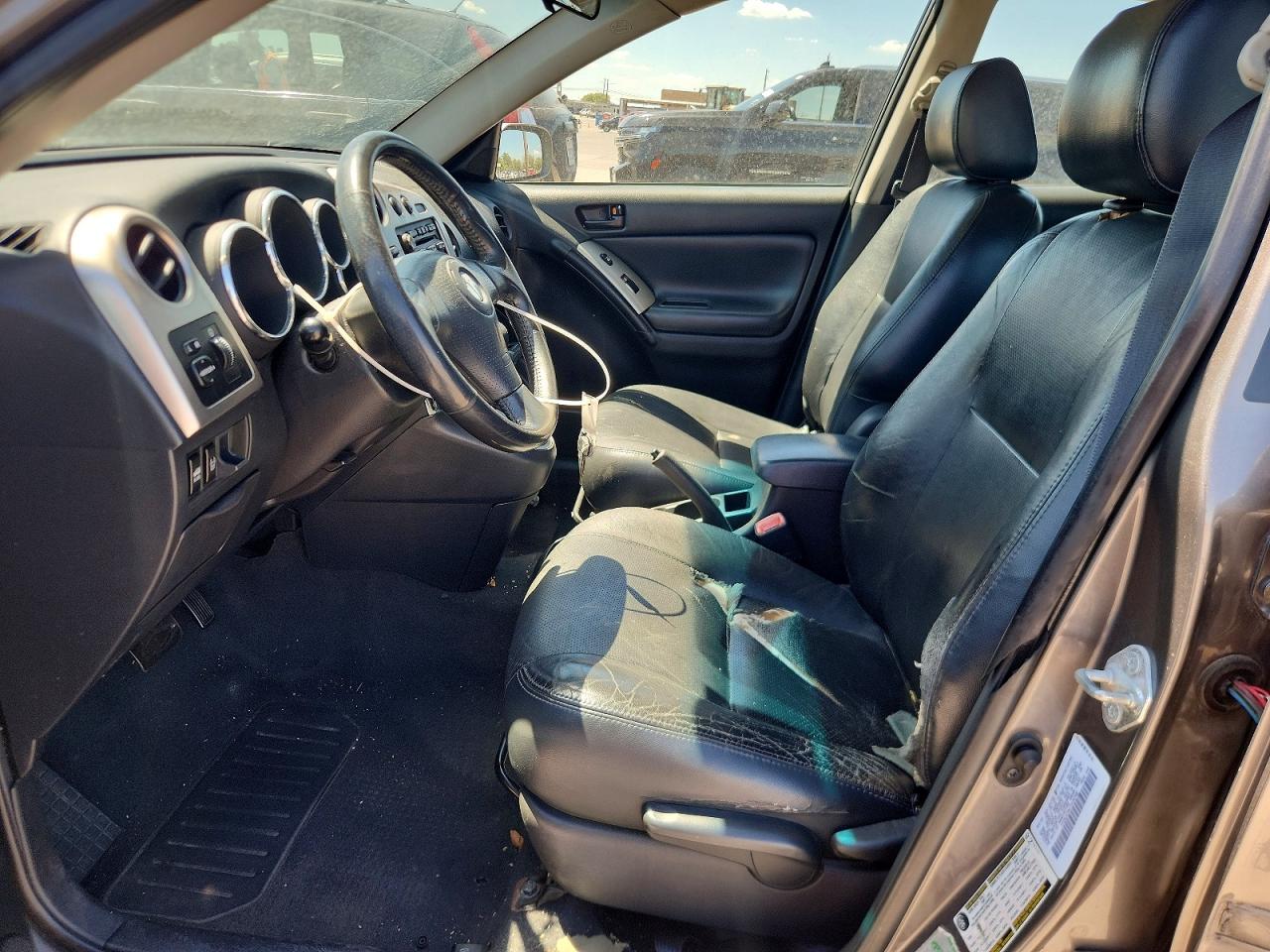 2007 Pontiac Vibe Brown vin: 5Y2SL67847Z438766