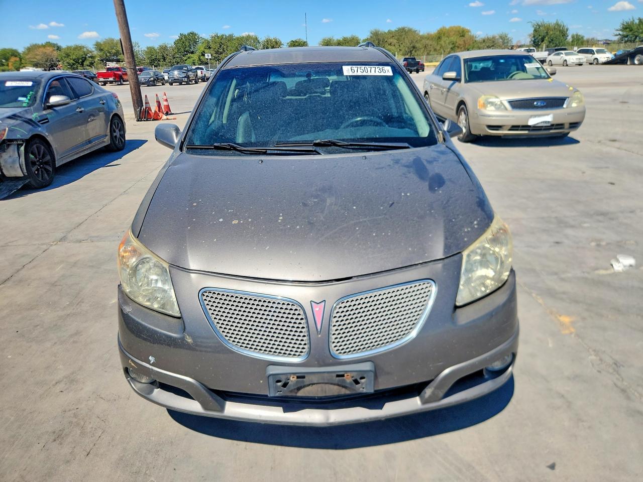 2007 Pontiac Vibe Brown vin: 5Y2SL67847Z438766