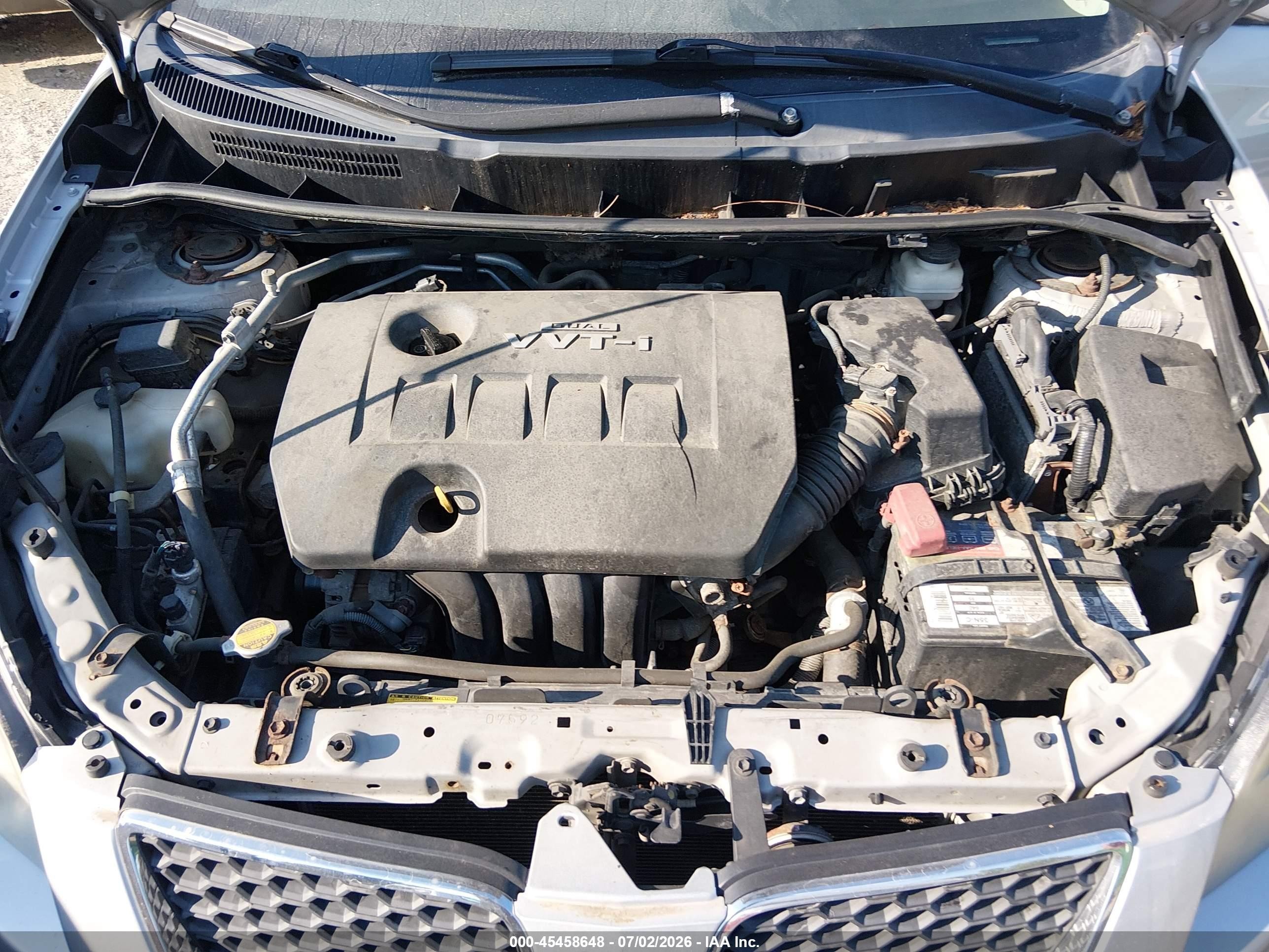 2009 Pontiac Vibe   Silver vin: 5Y2SL67849Z451584