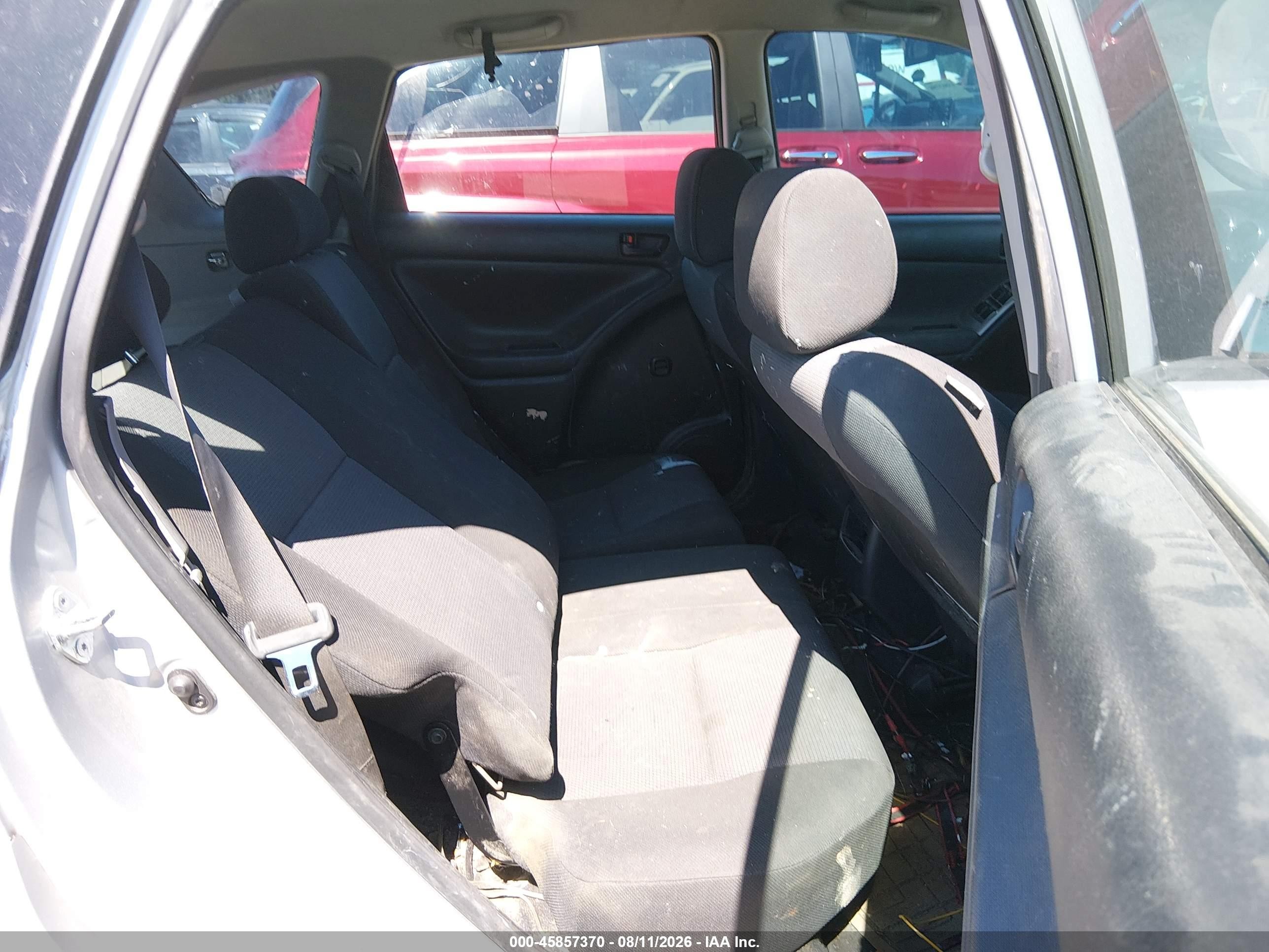 2007 Pontiac Vibe   Silver vin: 5Y2SL67857Z432457
