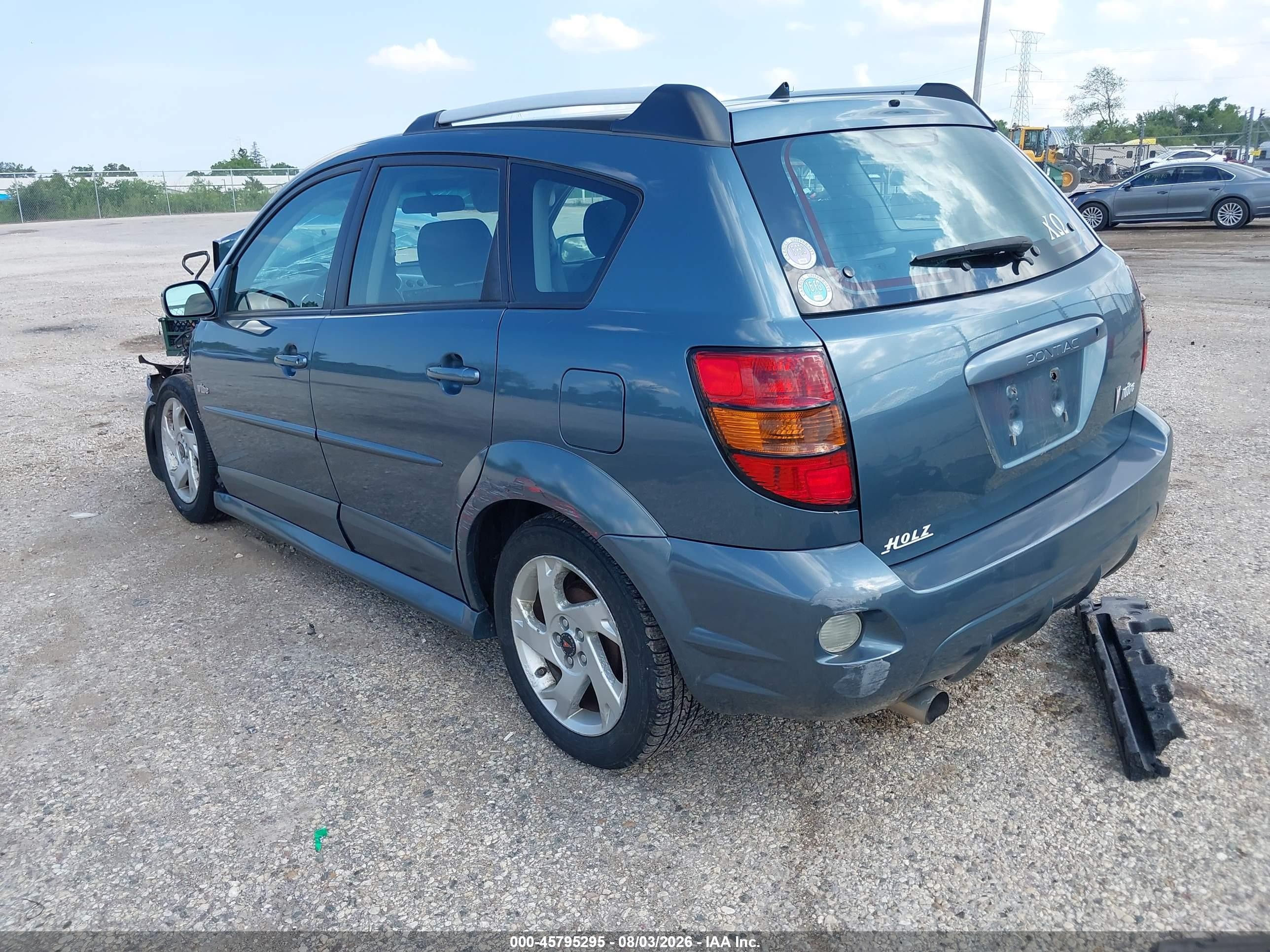 2008 Pontiac Vibe   Зеленый vin: 5Y2SL67858Z411691