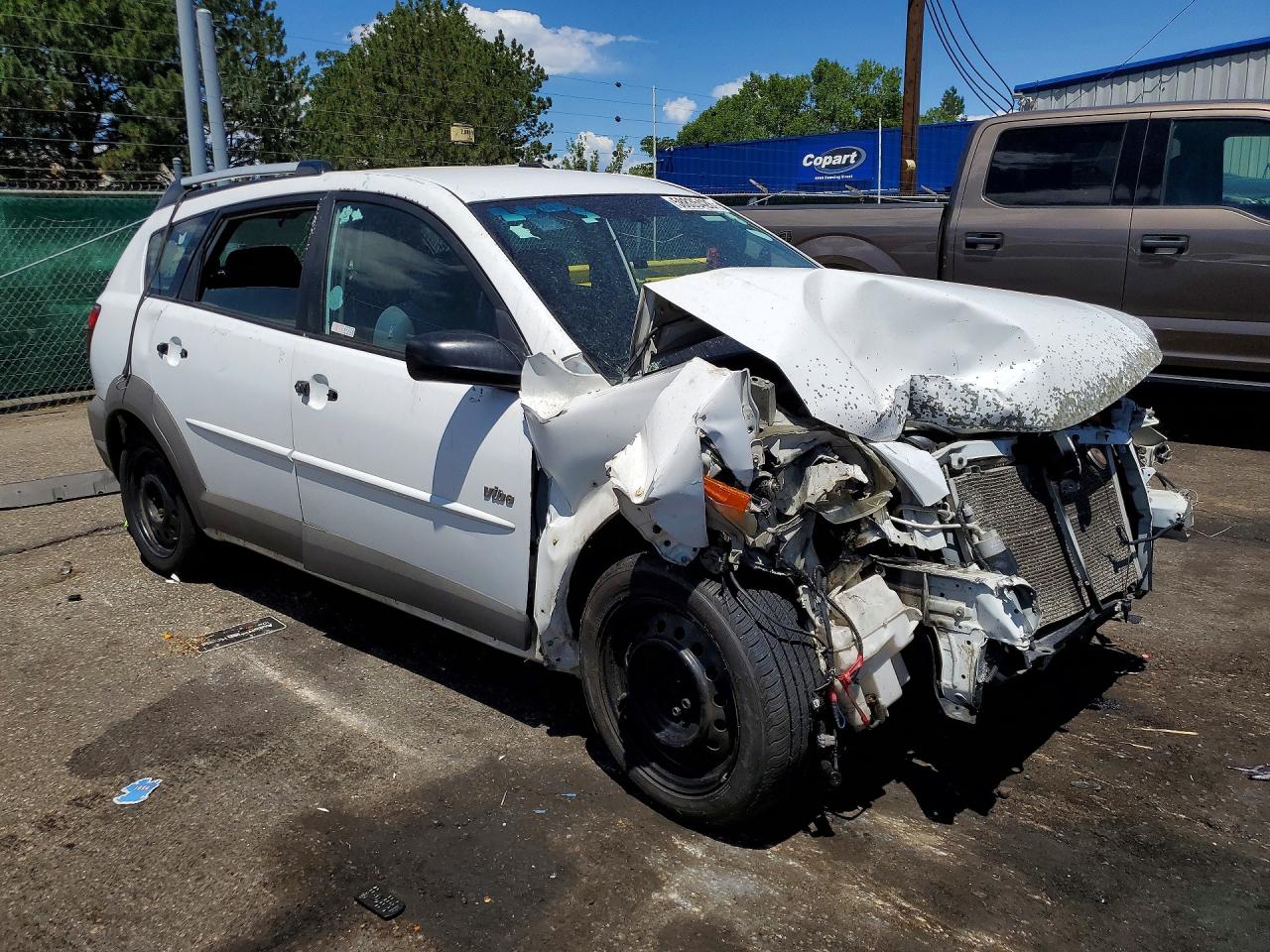 2006 Pontiac Vibe White vin: 5Y2SL67876Z424388