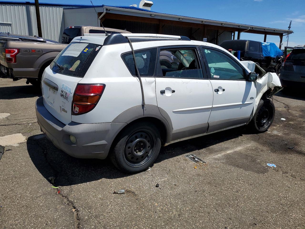 2006 Pontiac Vibe White vin: 5Y2SL67876Z424388