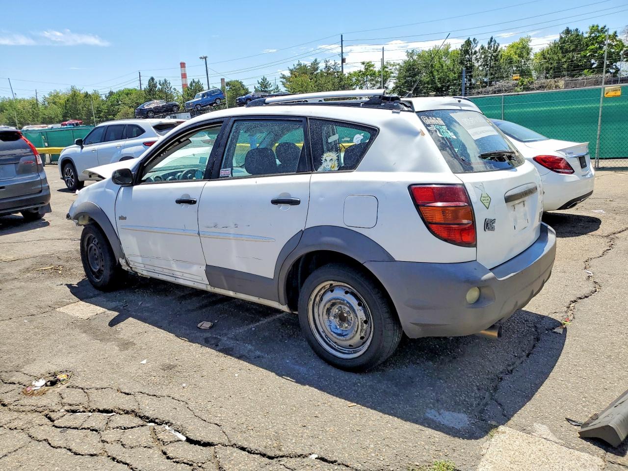2006 Pontiac Vibe White vin: 5Y2SL67876Z424388