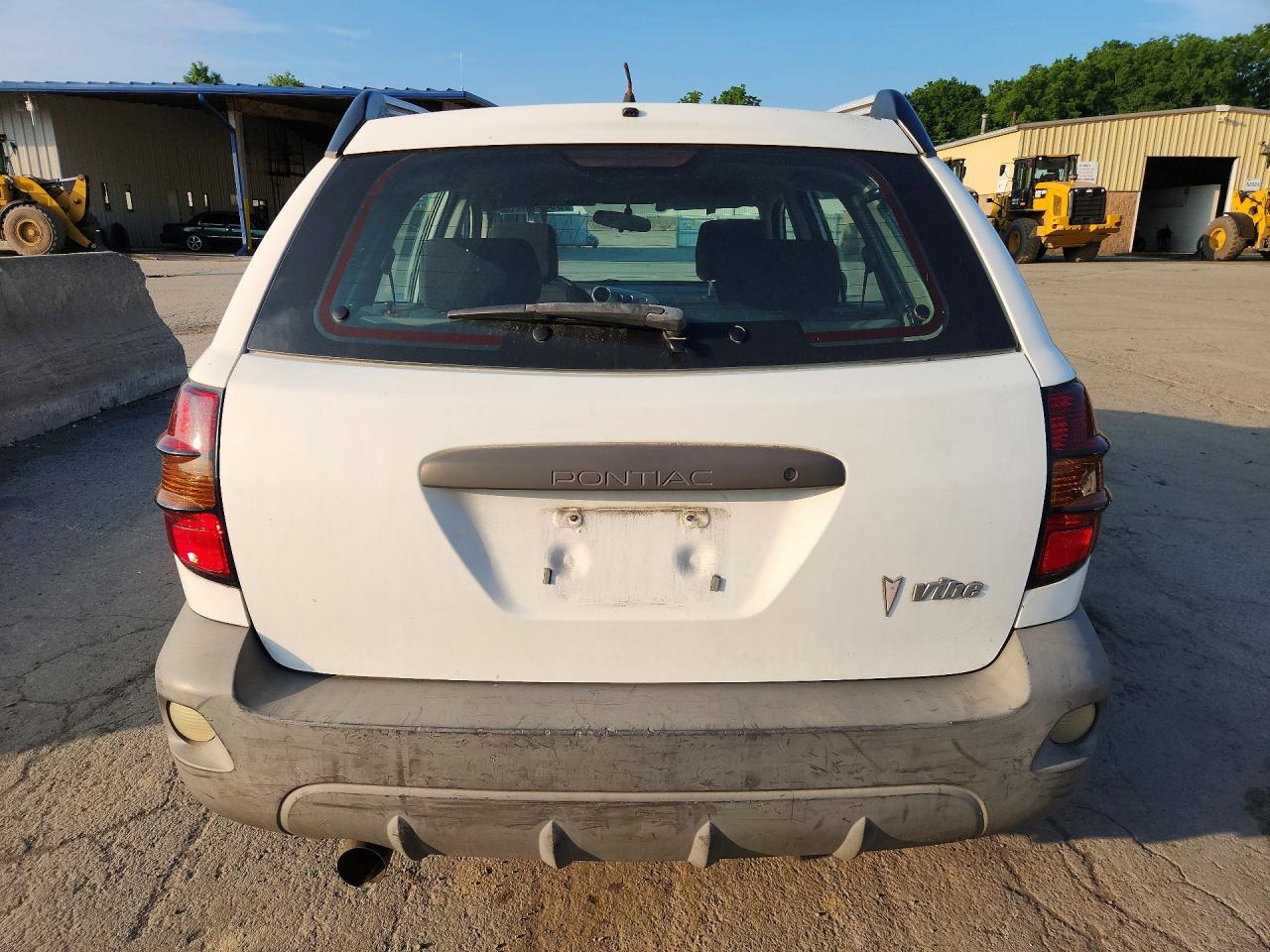 2007 Pontiac Vibe White vin: 5Y2SL67887Z422635