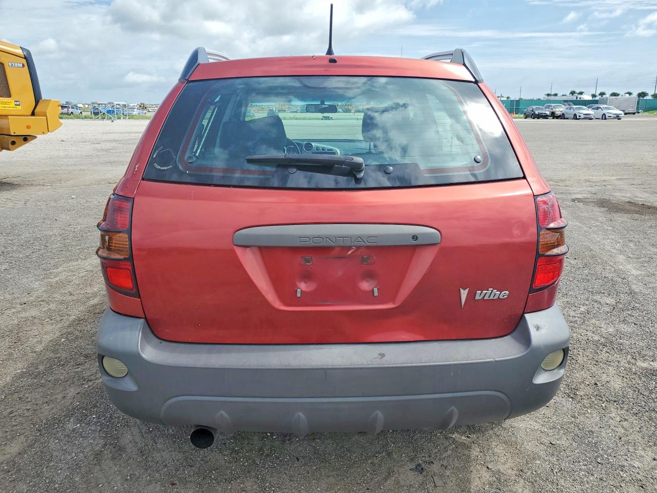 2008 Pontiac Vibe Burgundy vin: 5Y2SL678X8Z419298