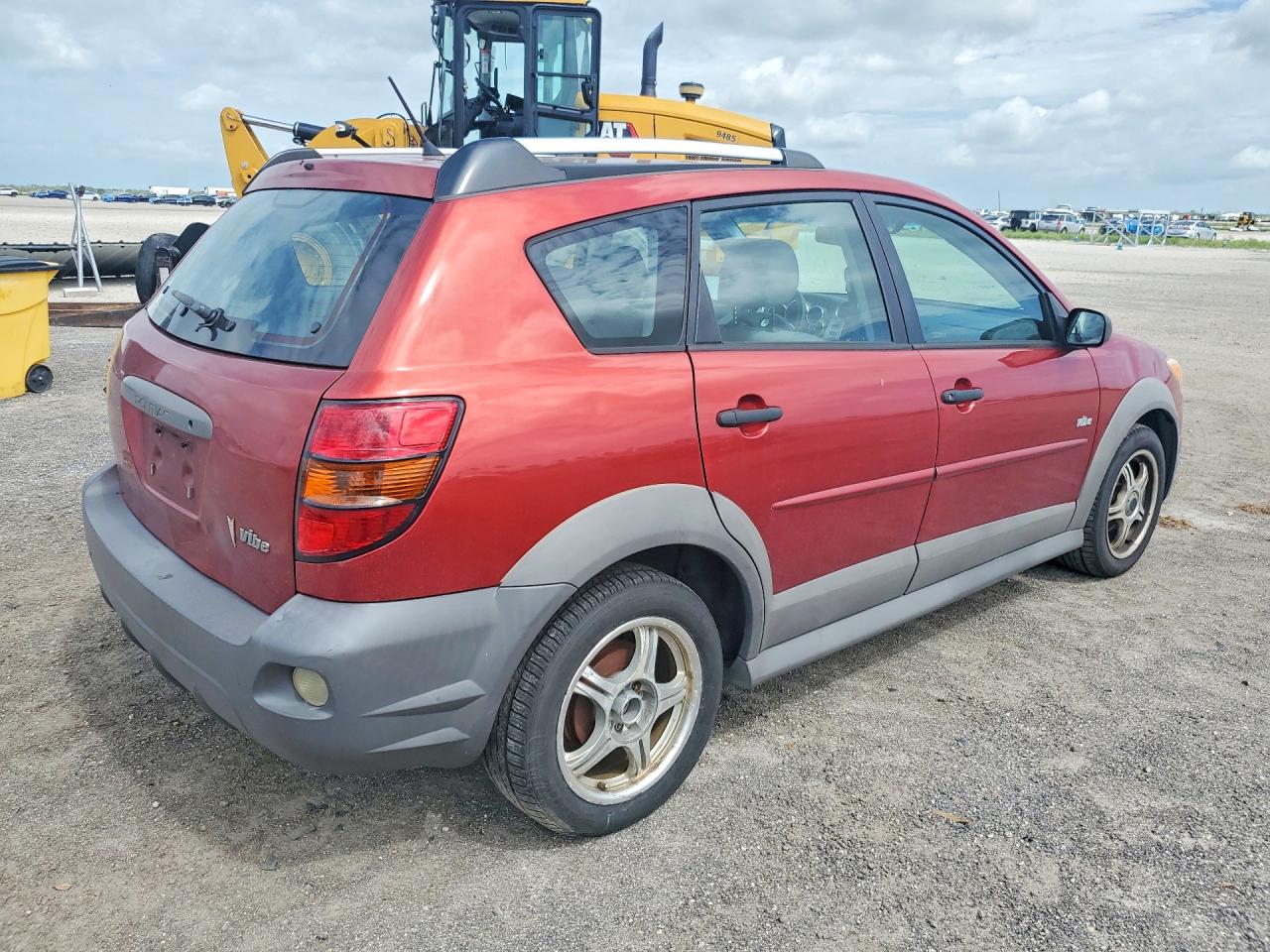 2008 Pontiac Vibe Burgundy vin: 5Y2SL678X8Z419298