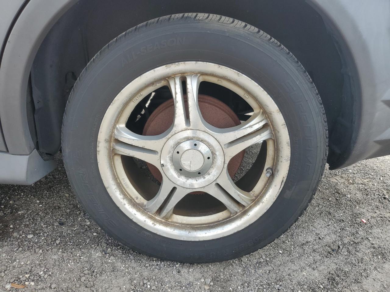 2008 Pontiac Vibe Burgundy vin: 5Y2SL678X8Z419298 Damage: Left Rear Wheel, Curb Rash, 1/2 To 1 Inch