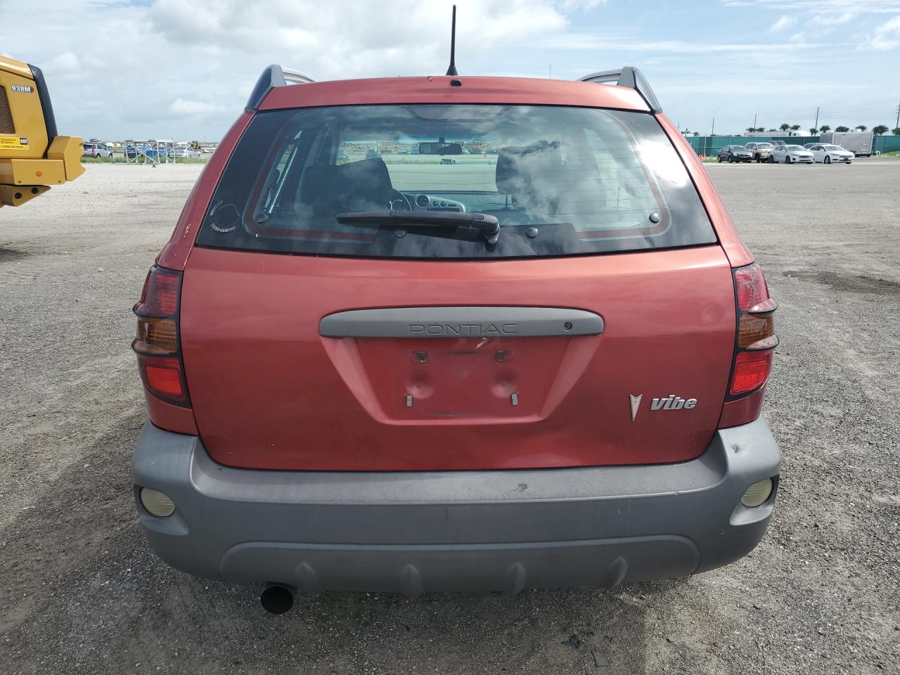 2008 Pontiac Vibe Burgundy vin: 5Y2SL678X8Z419298 Damage: Lift Gate, Severe Damage, Replacement Required