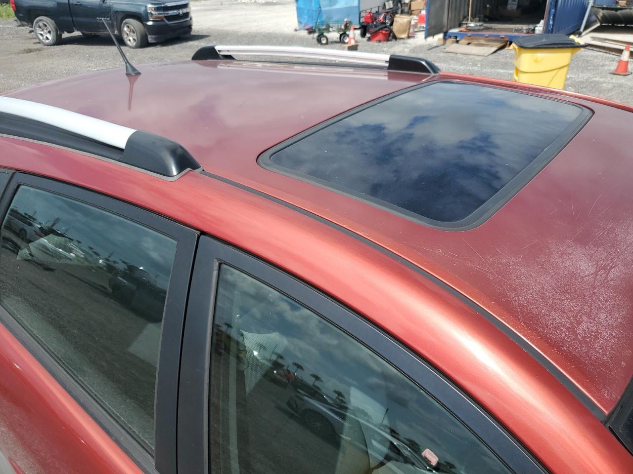 2008 Pontiac Vibe Burgundy vin: 5Y2SL678X8Z419298 Damage: Roof Panel, Faded, Repair Required