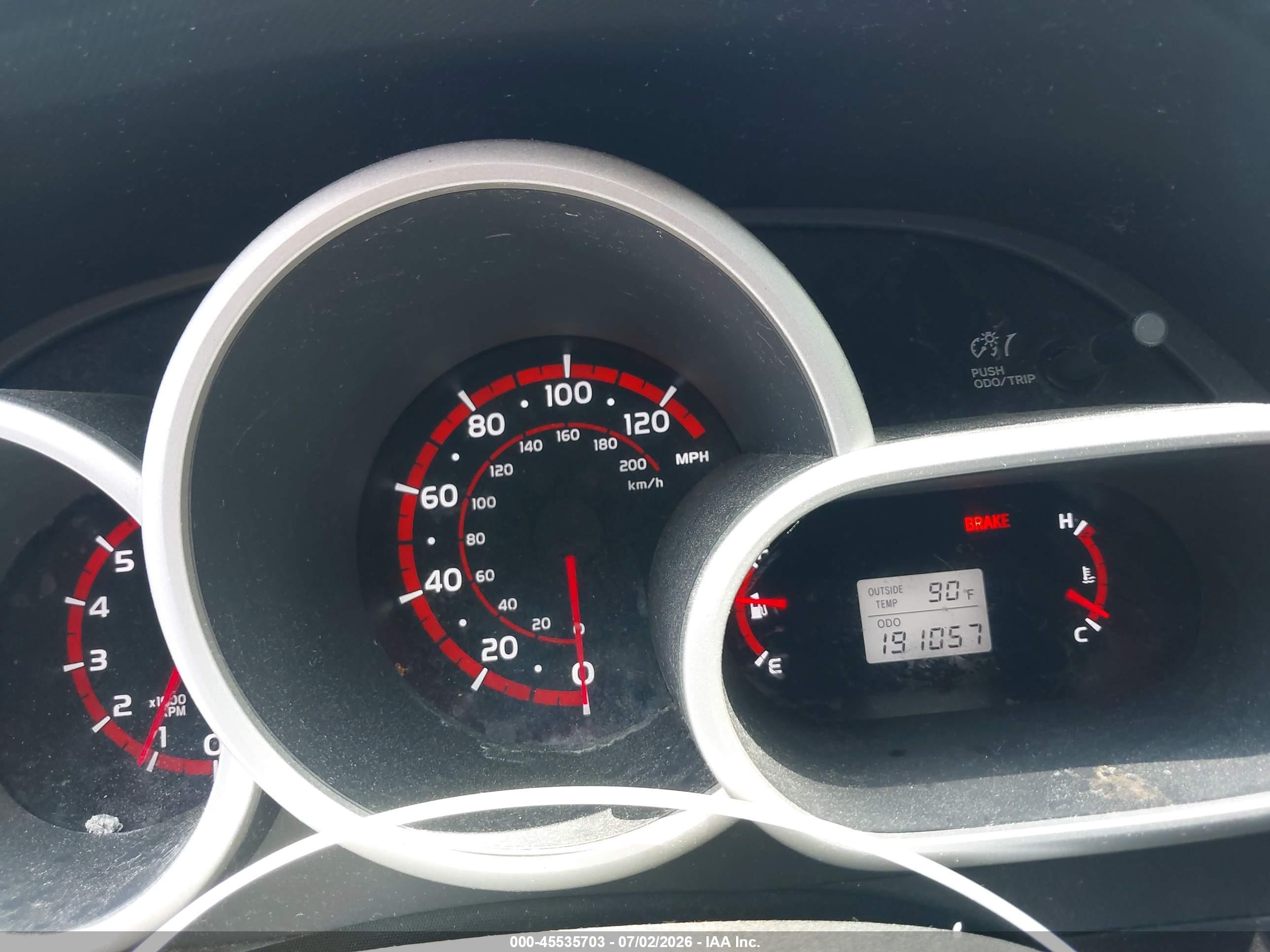 2010 Pontiac Vibe   Blue vin: 5Y2SL6E84AZ401792