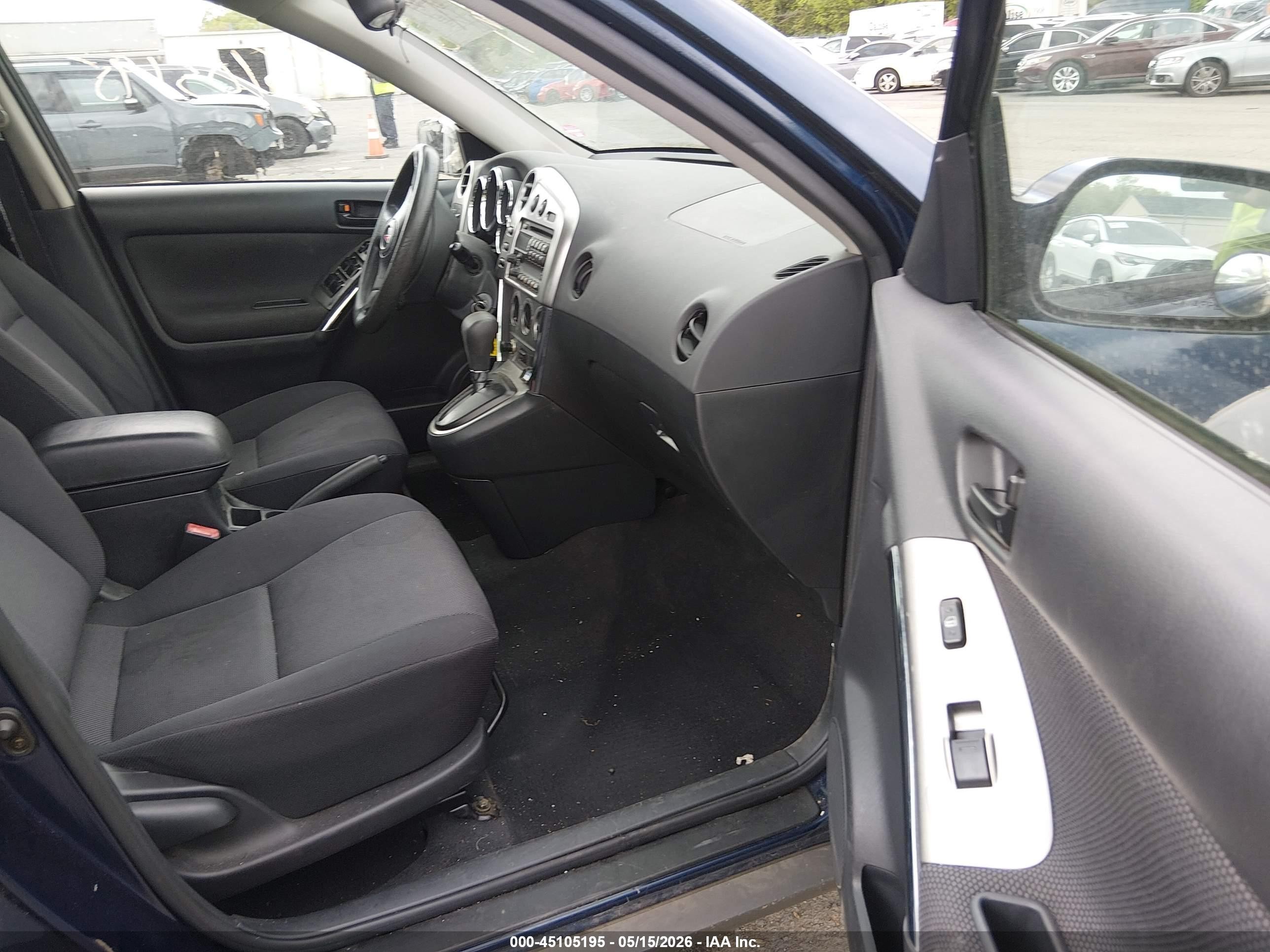 2003 Pontiac Vibe   Blue vin: 5Y2SM62853Z472343