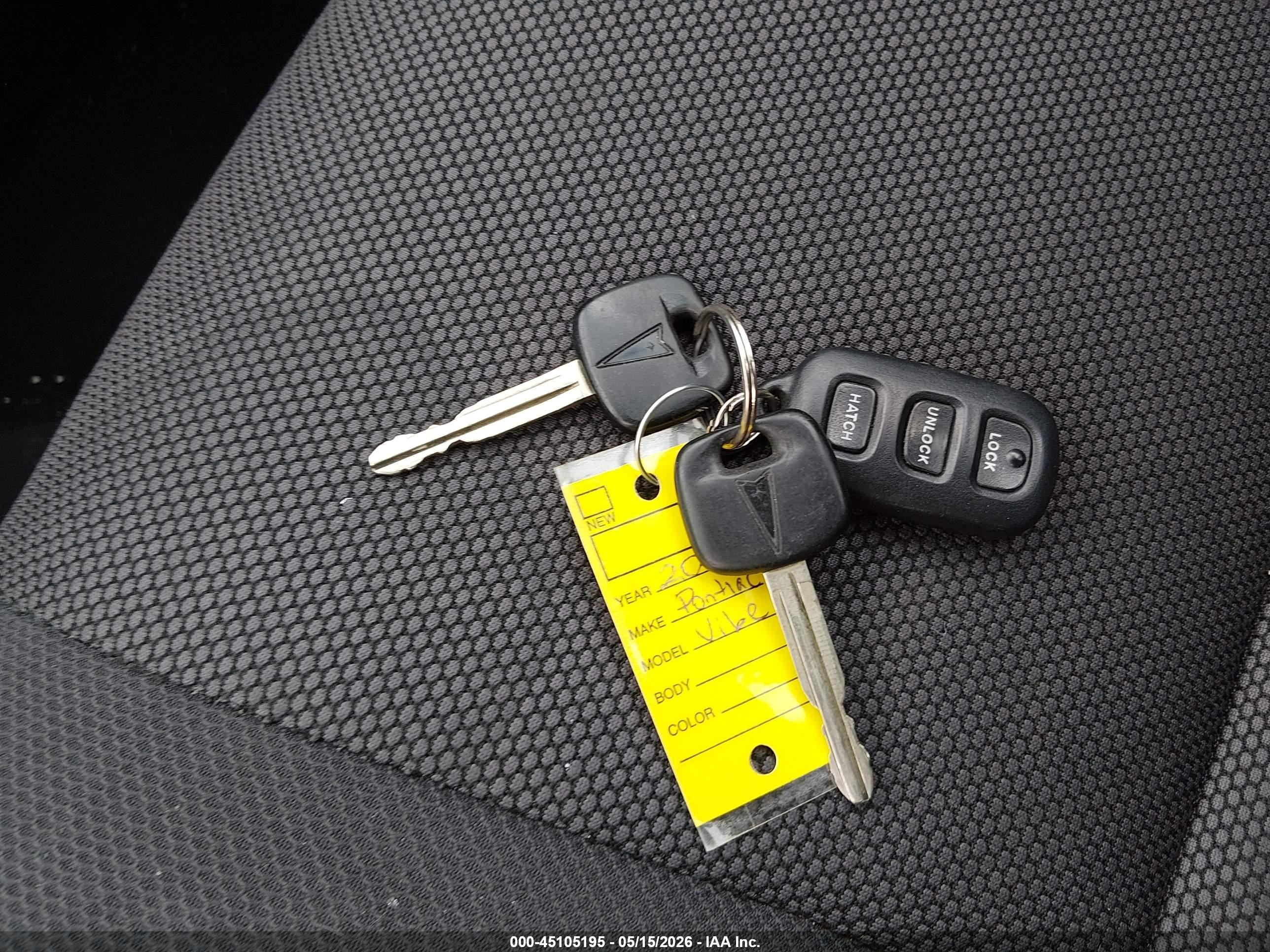 2003 Pontiac Vibe   Blue vin: 5Y2SM62853Z472343