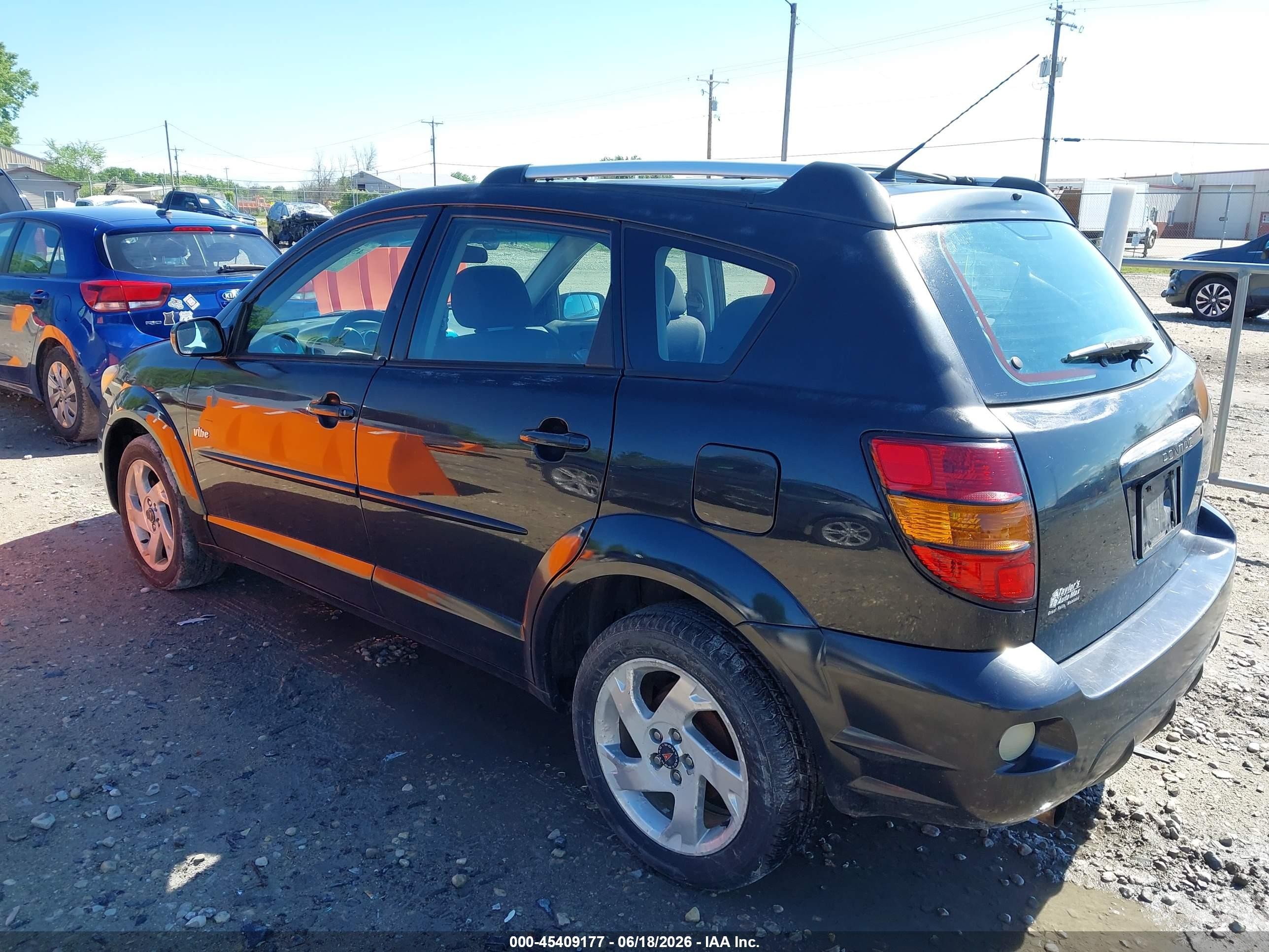 2003 Pontiac Vibe   Black vin: 5Y2SM62873Z437657