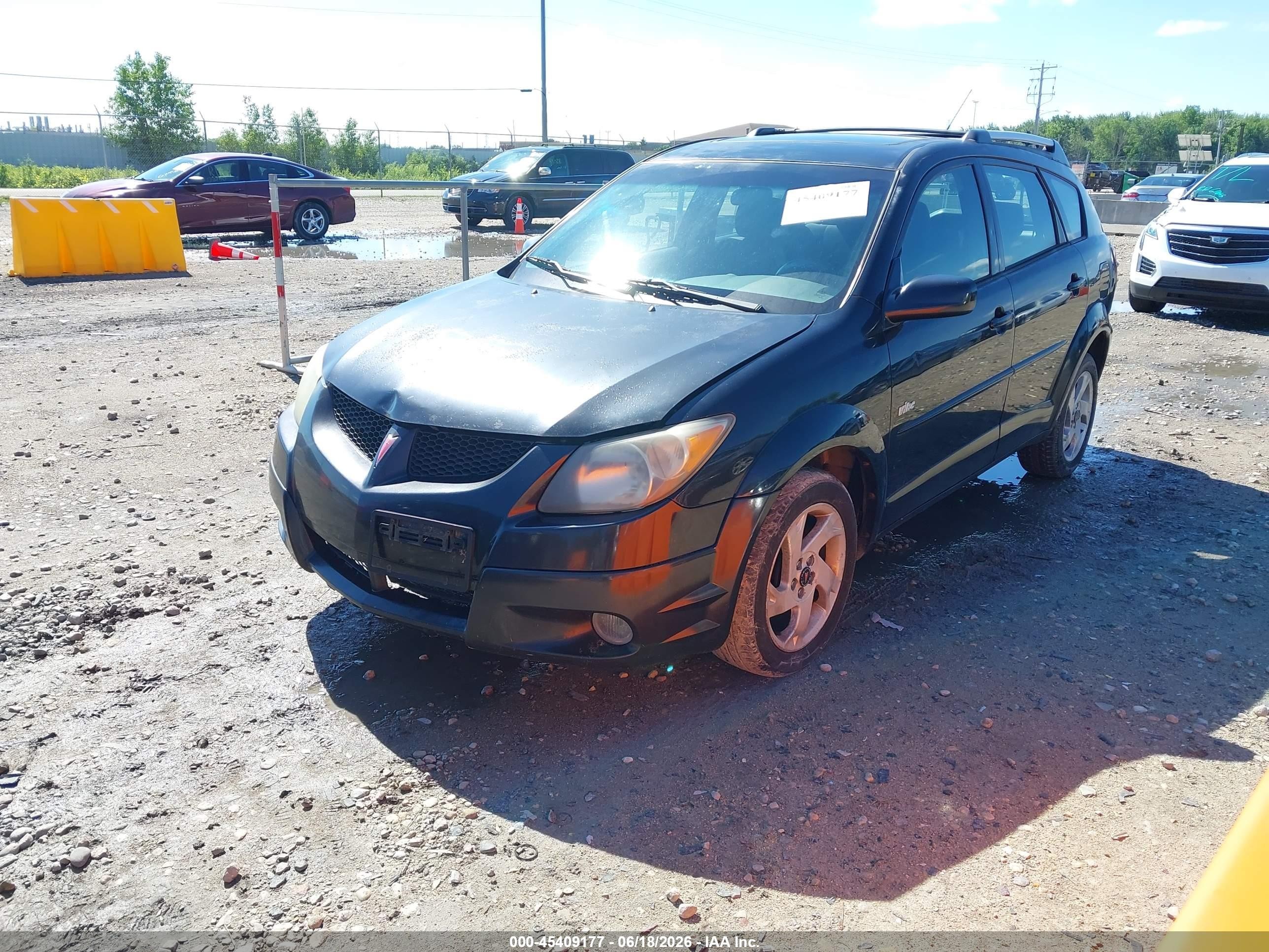 2003 Pontiac Vibe   Black vin: 5Y2SM62873Z437657