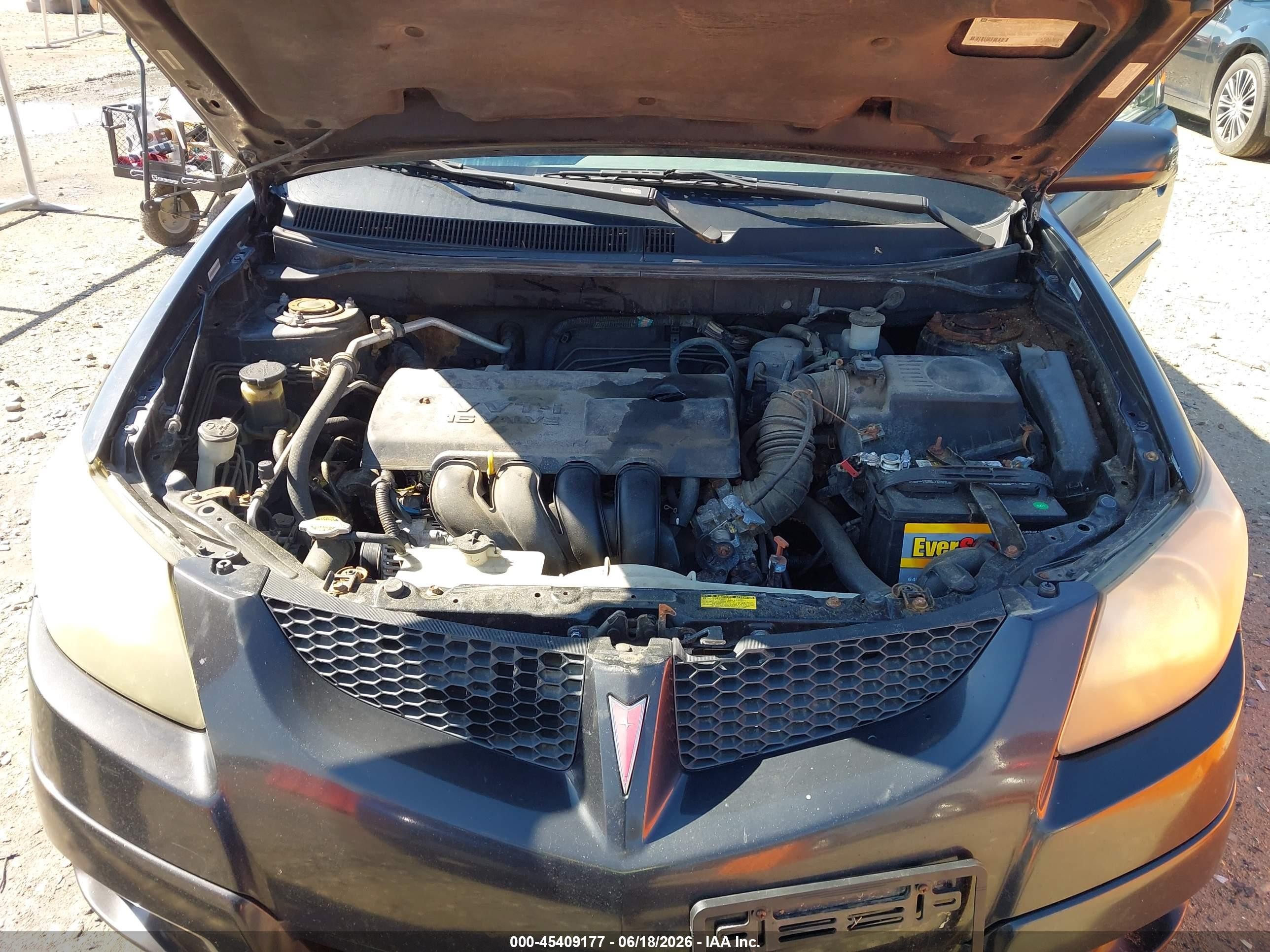 2003 Pontiac Vibe   Black vin: 5Y2SM62873Z437657