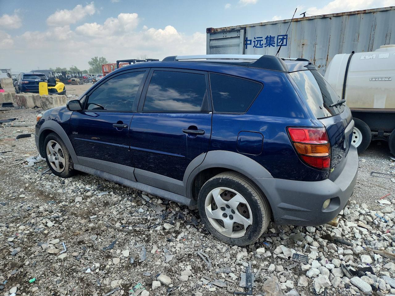 2004 Pontiac Vibe Blue vin: 5Y2SM62874Z435117