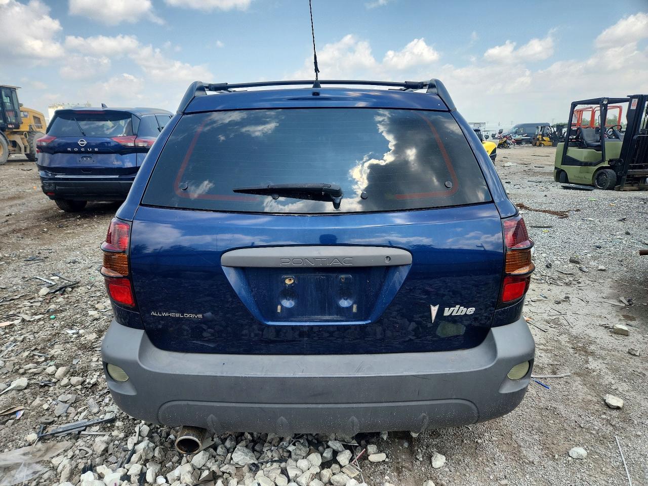2004 Pontiac Vibe Blue vin: 5Y2SM62874Z435117