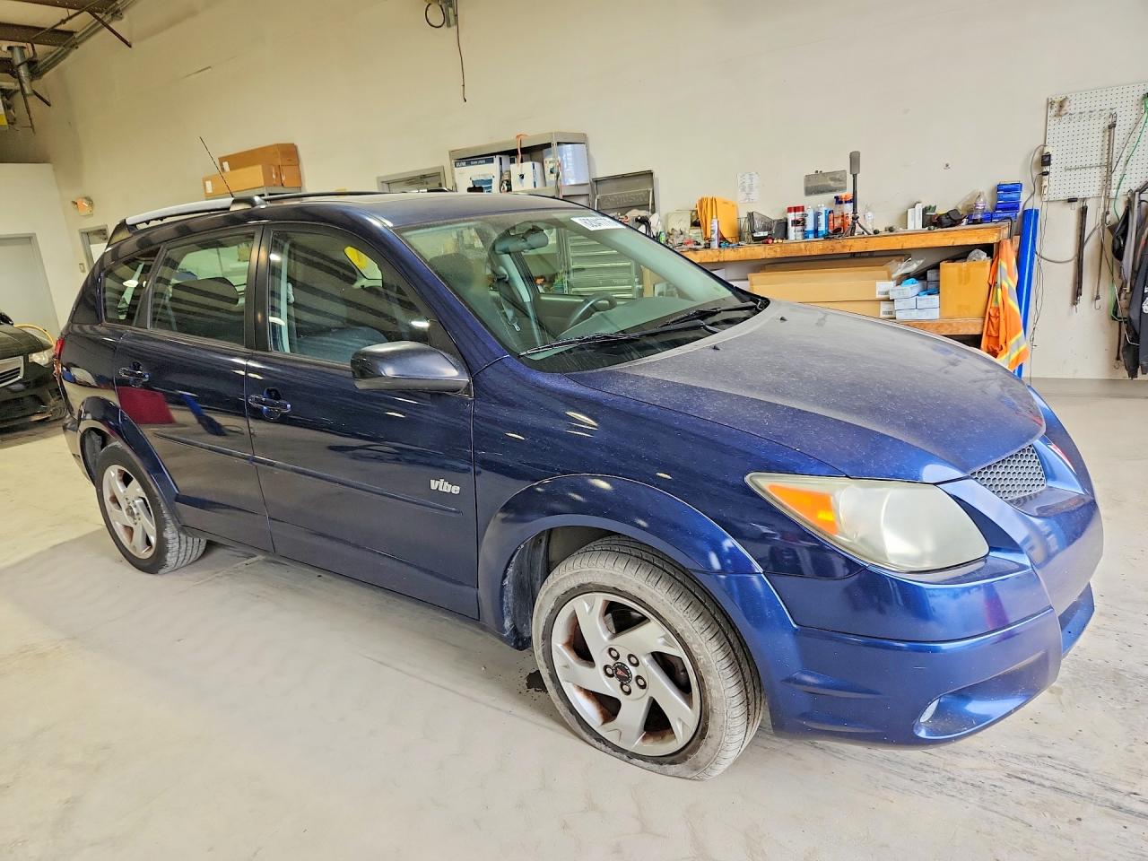 2003 Pontiac Vibe Blue vin: 5Y2SM62883Z469971