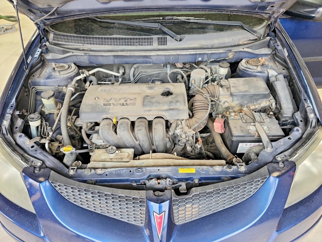 2003 Pontiac Vibe Blue vin: 5Y2SM62883Z469971