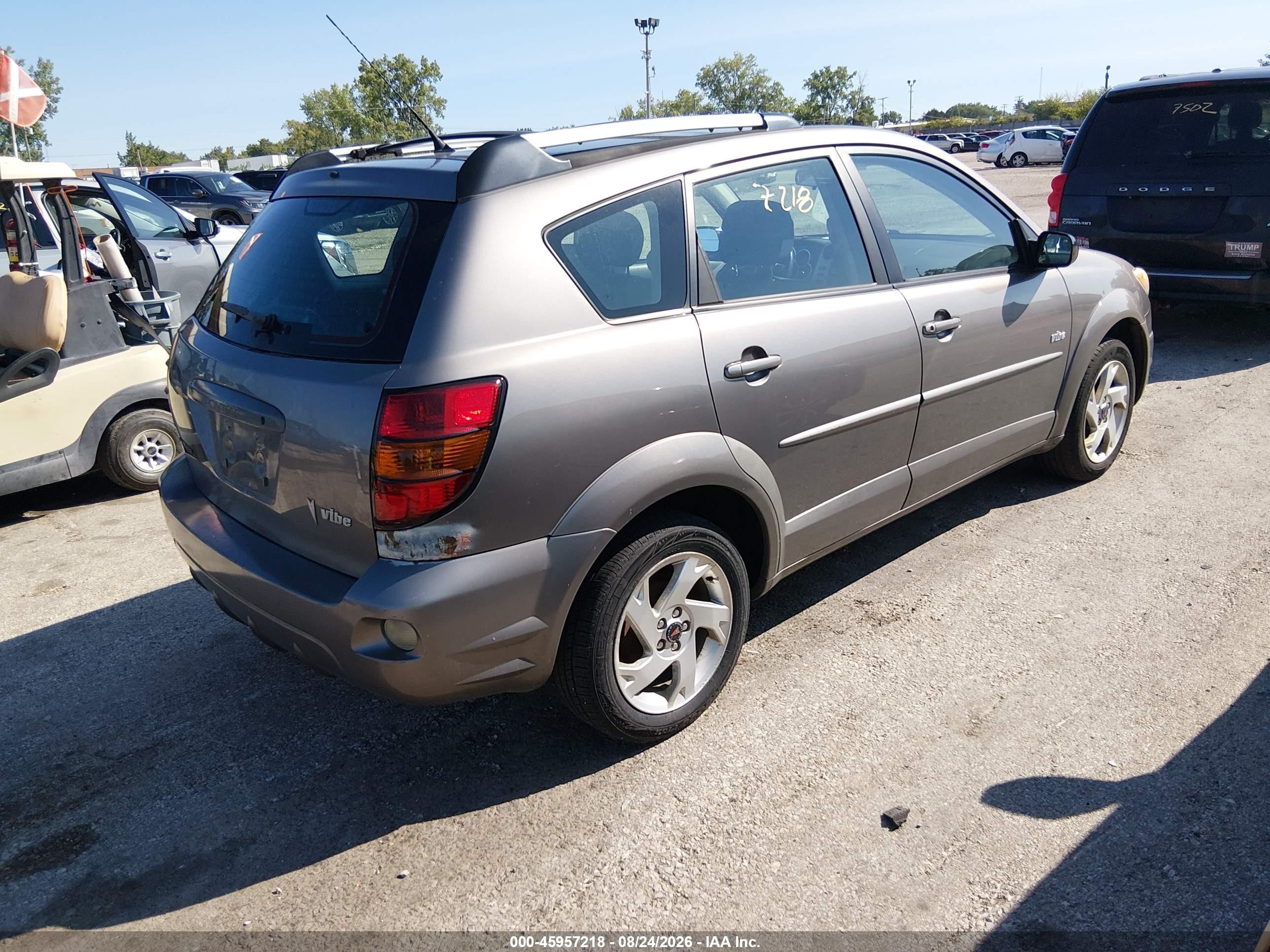 2003 Pontiac Vibe   Gray vin: 5Y2SM62893Z477268