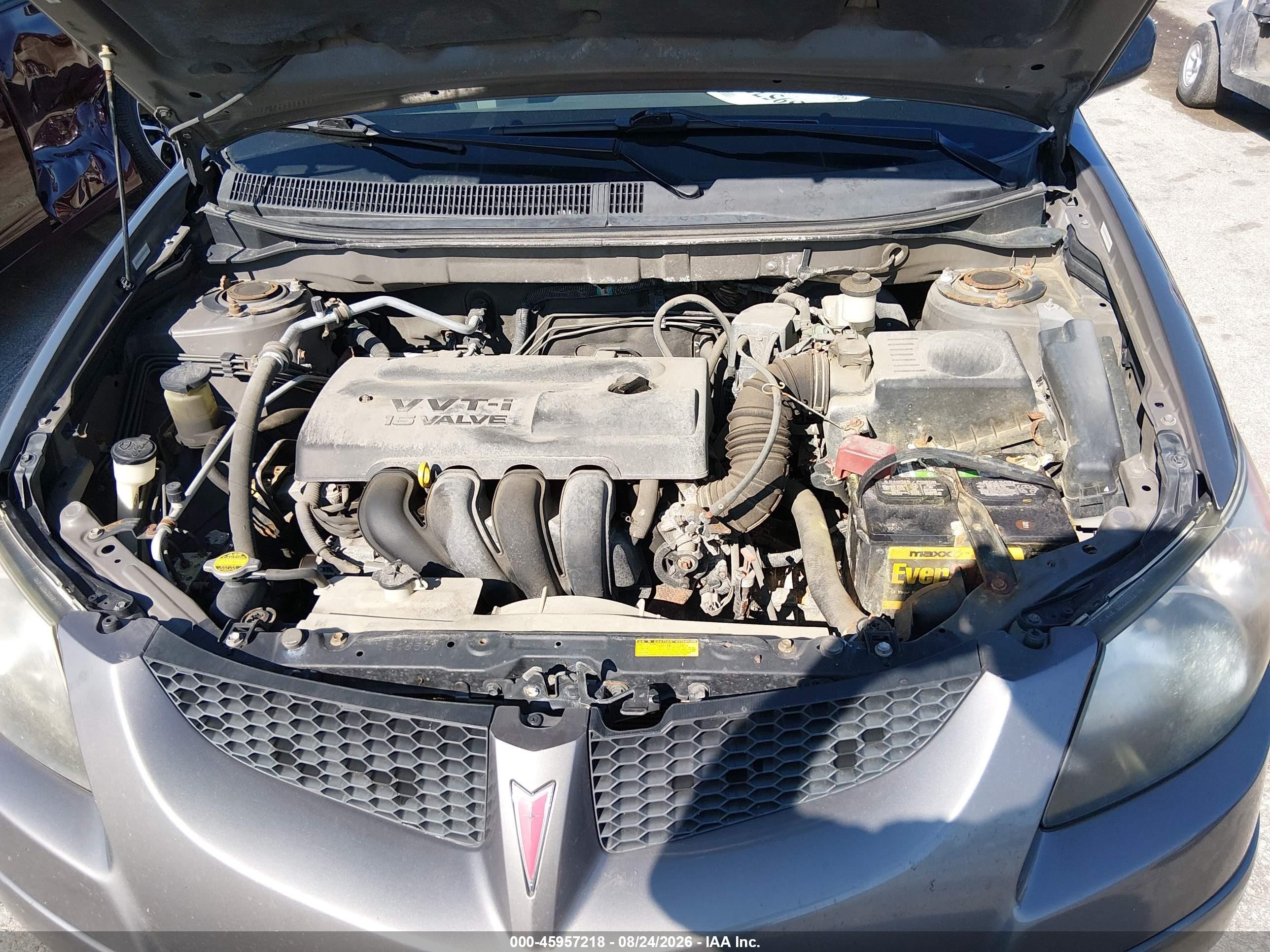 2003 Pontiac Vibe   Gray vin: 5Y2SM62893Z477268