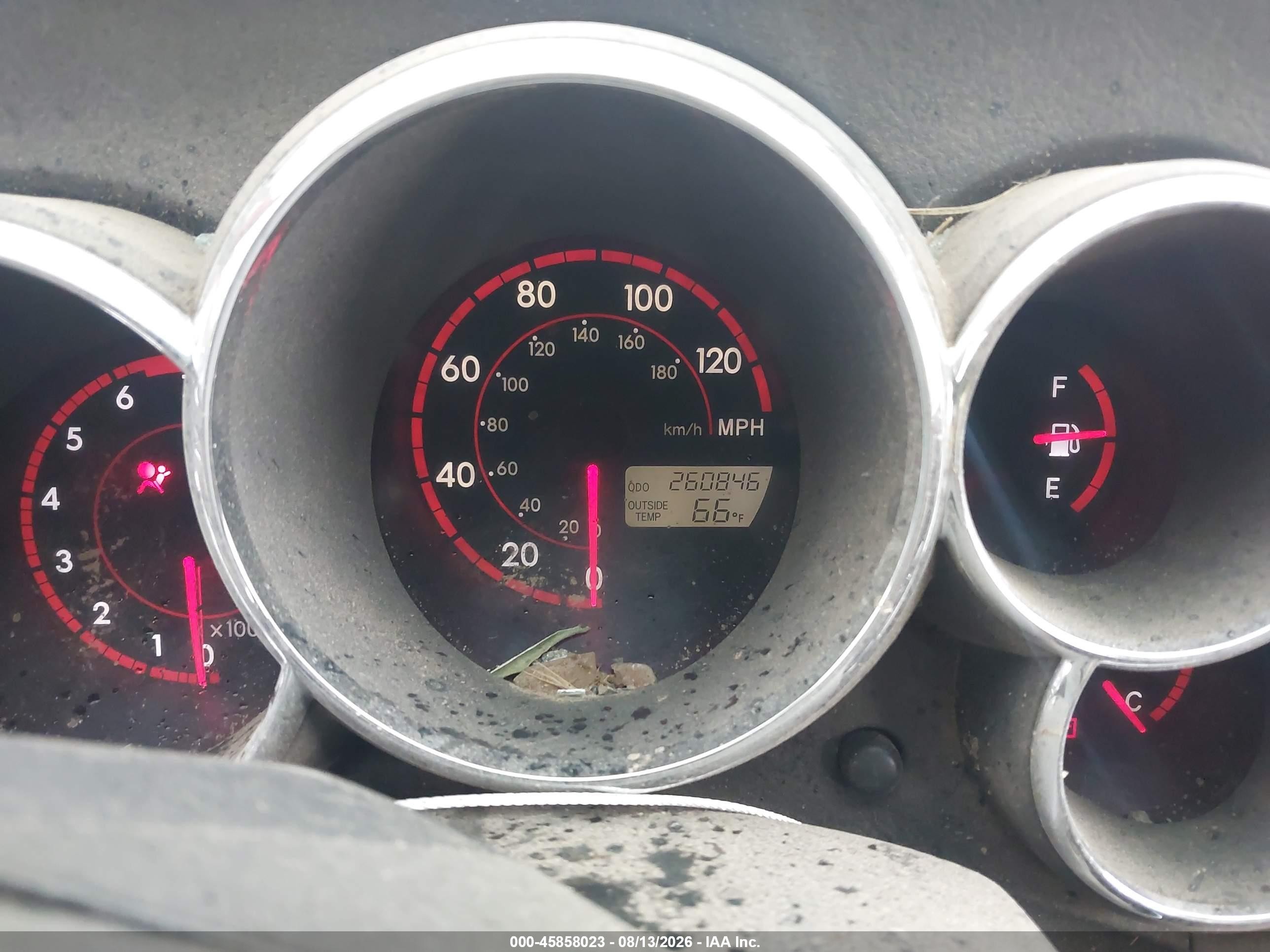 2004 Pontiac Vibe   Красный vin: 5Y2SM62894Z445003