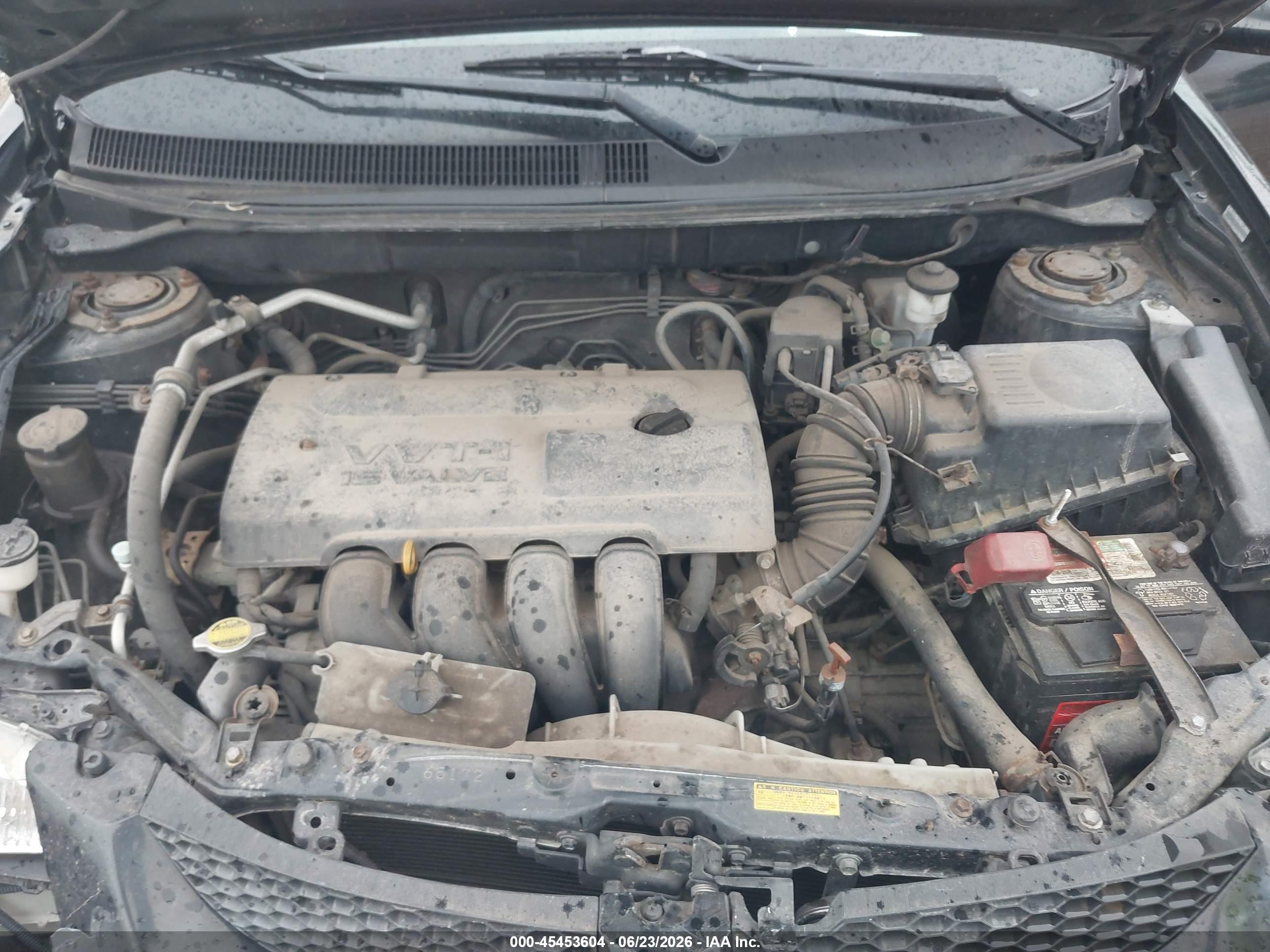2004 Pontiac Vibe Black vin: 5Y2SM628X4Z449173
