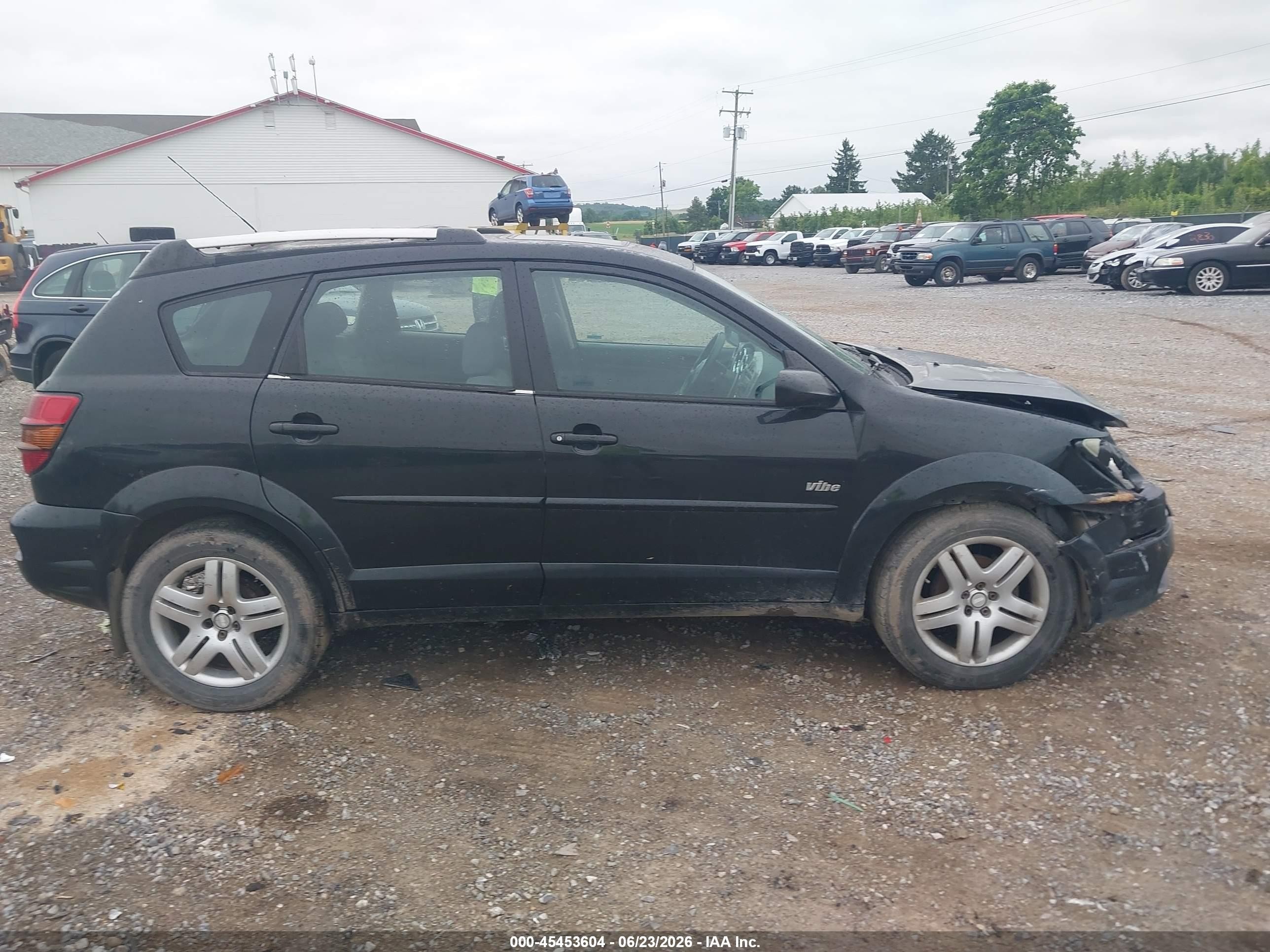 2004 Pontiac Vibe Black vin: 5Y2SM628X4Z449173