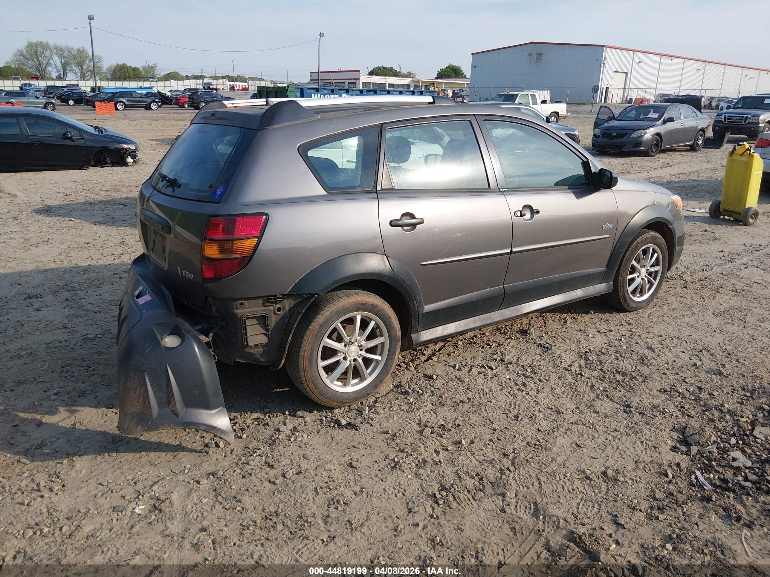 2005 Pontiac Vibe   Gray vin: 5Y2SM63815Z482210