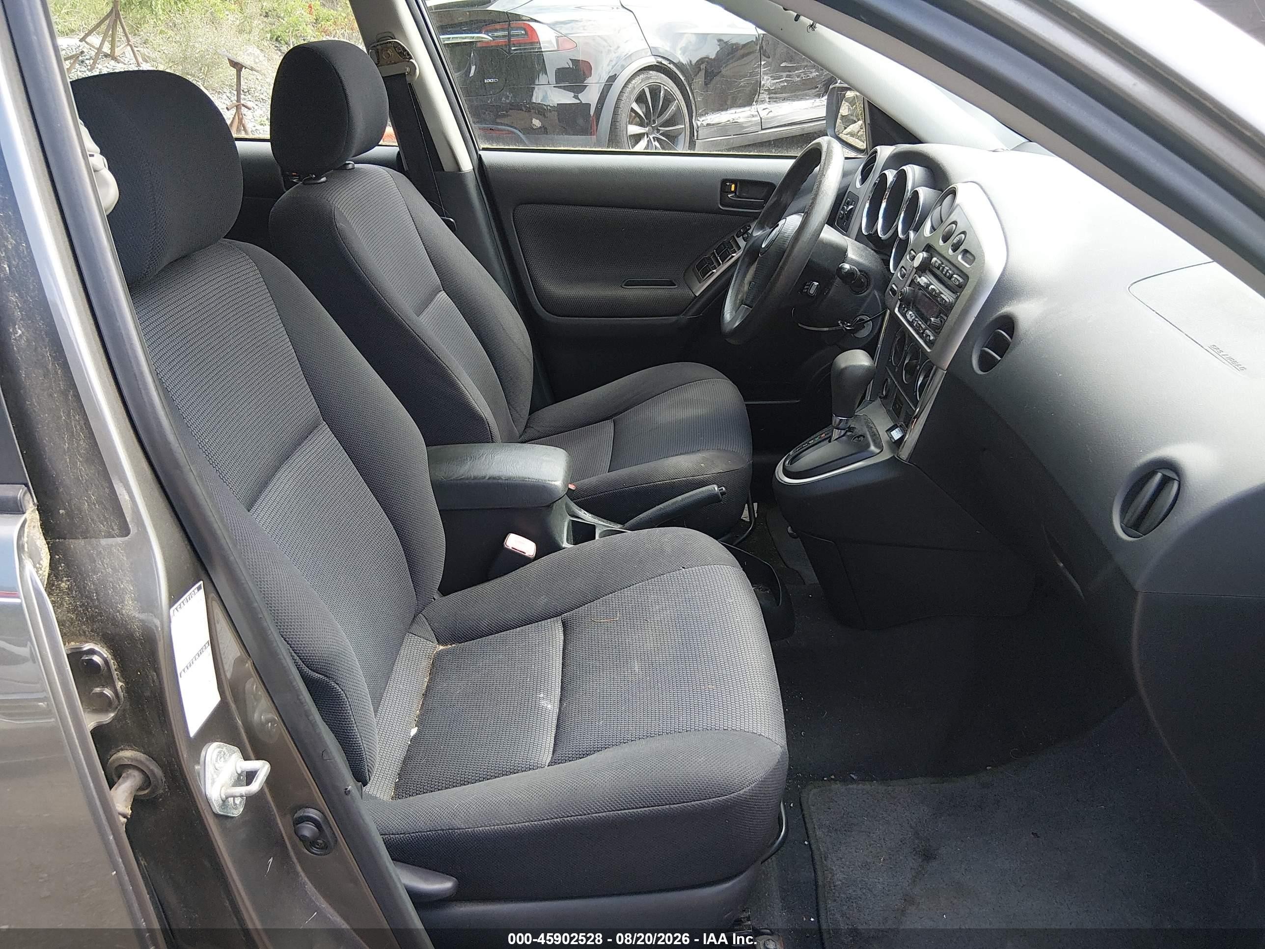 2005 Pontiac Vibe   Серый vin: 5Y2SM63885Z420626
