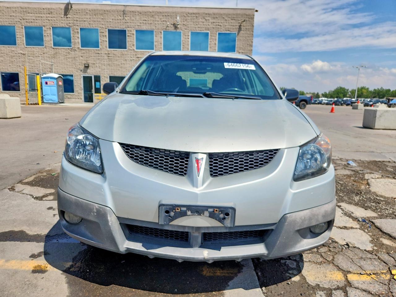 2004 Pontiac Vibe Серебряный vin: 5Y2SM648X4Z433178