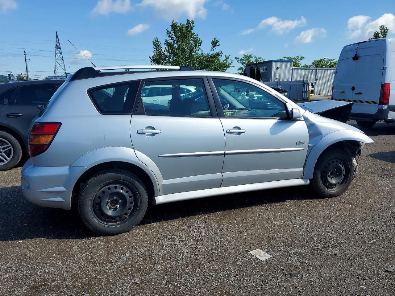 2006 Pontiac Vibe Silver vin: 5Y2SM65826Z425643