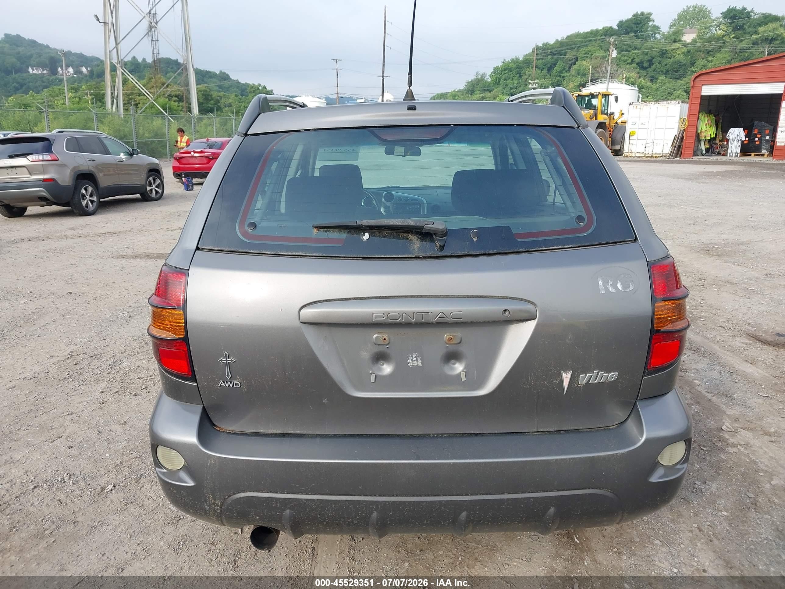 2006 Pontiac Vibe   Gray vin: 5Y2SM65896Z417765