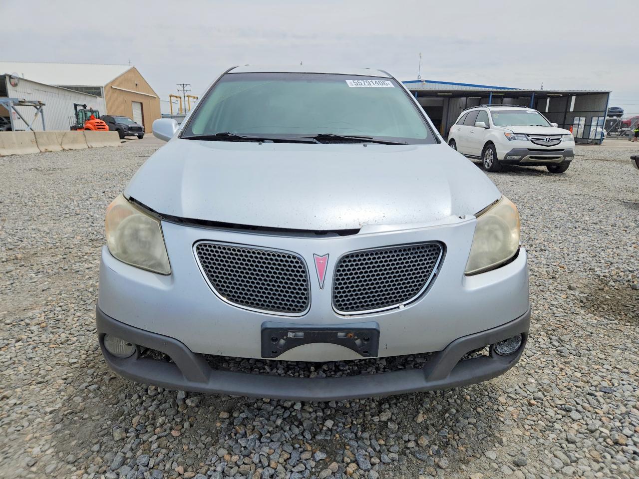 2006 Pontiac Vibe Silver vin: 5Y2SM658X6Z406662