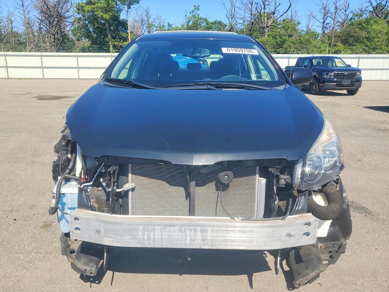 2009 Pontiac Vibe Gray vin: 5Y2SM67029Z423807
