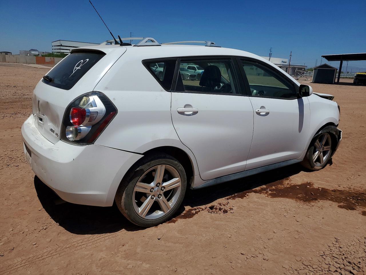 2009 Pontiac Vibe White vin: 5Y2SM67039Z465273